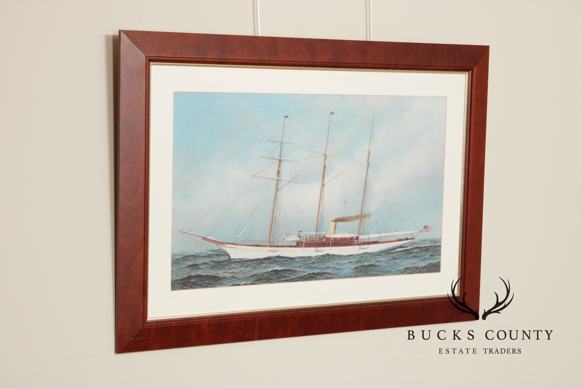 Nautical Framed Print, 'Sultana'