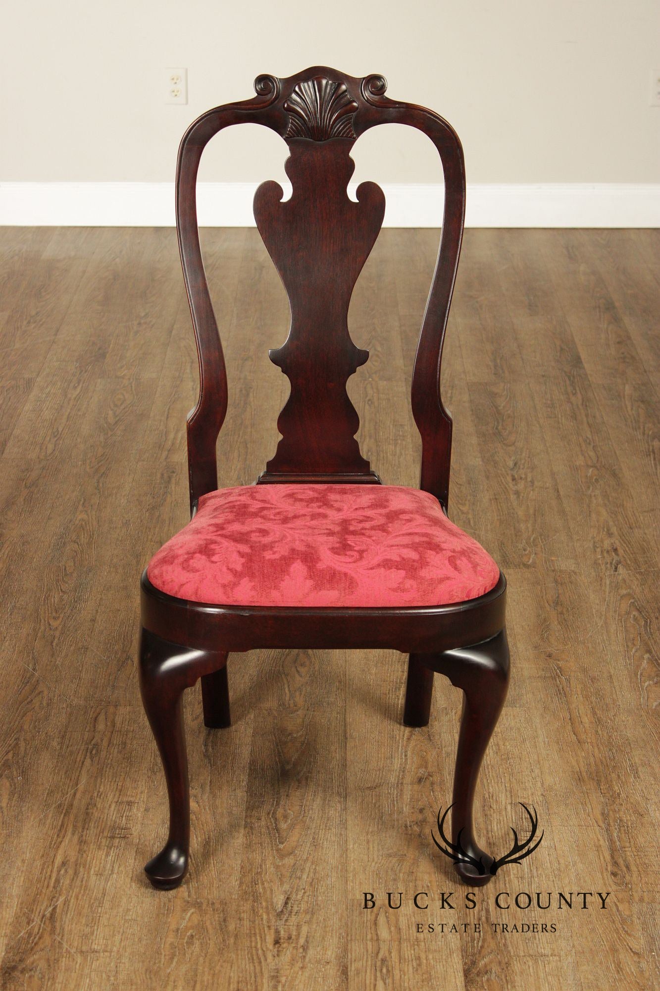 Stickley Colonial Williamsburg Set Of Six Mahogany Dining Chairs