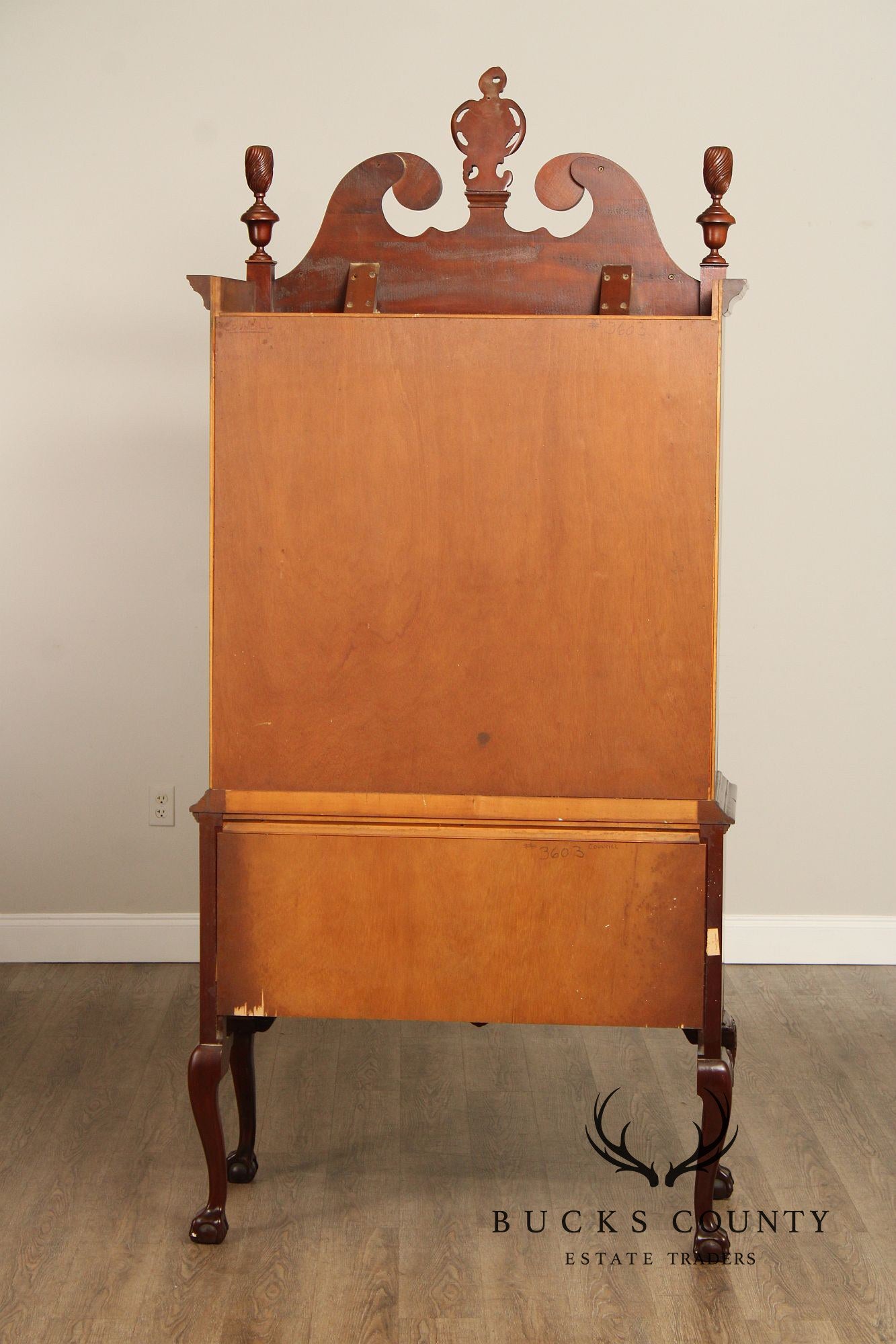 Councill Craftsmen Chippendale Style Mahogany Highboy