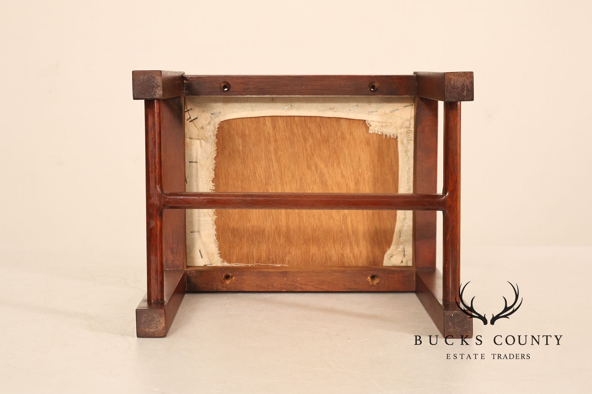 Chippendale Style Mahogany Footstool