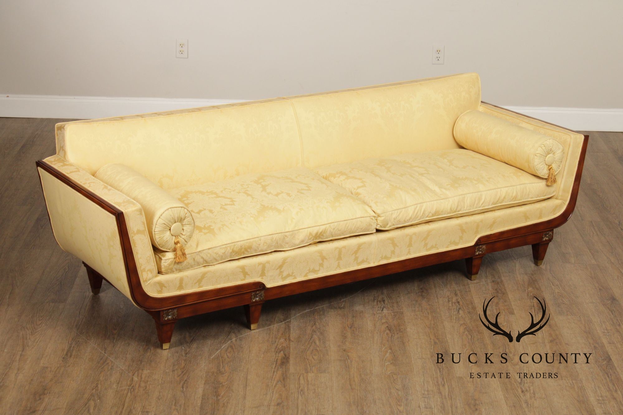 1940's Classical Style Mahogany Frame Sofa