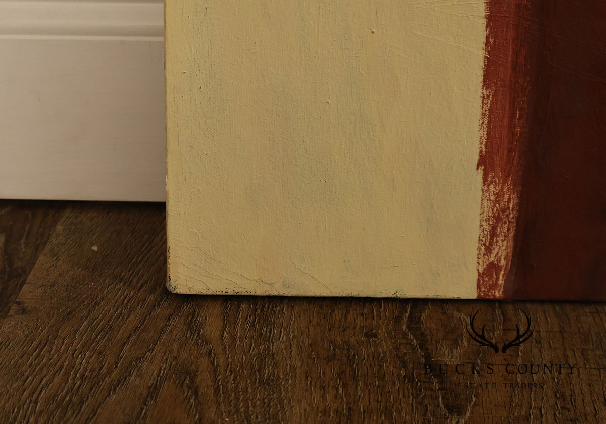 Anne Cooper Dobbins Oil Painting, Chair and The Shadow