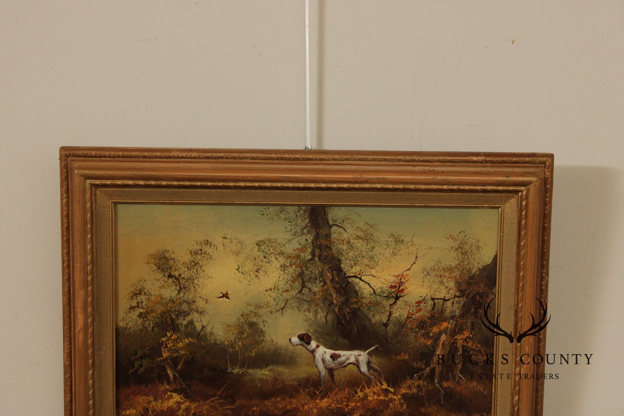 Hoffman English Traditional Oil Painting, Pheasant Hunt