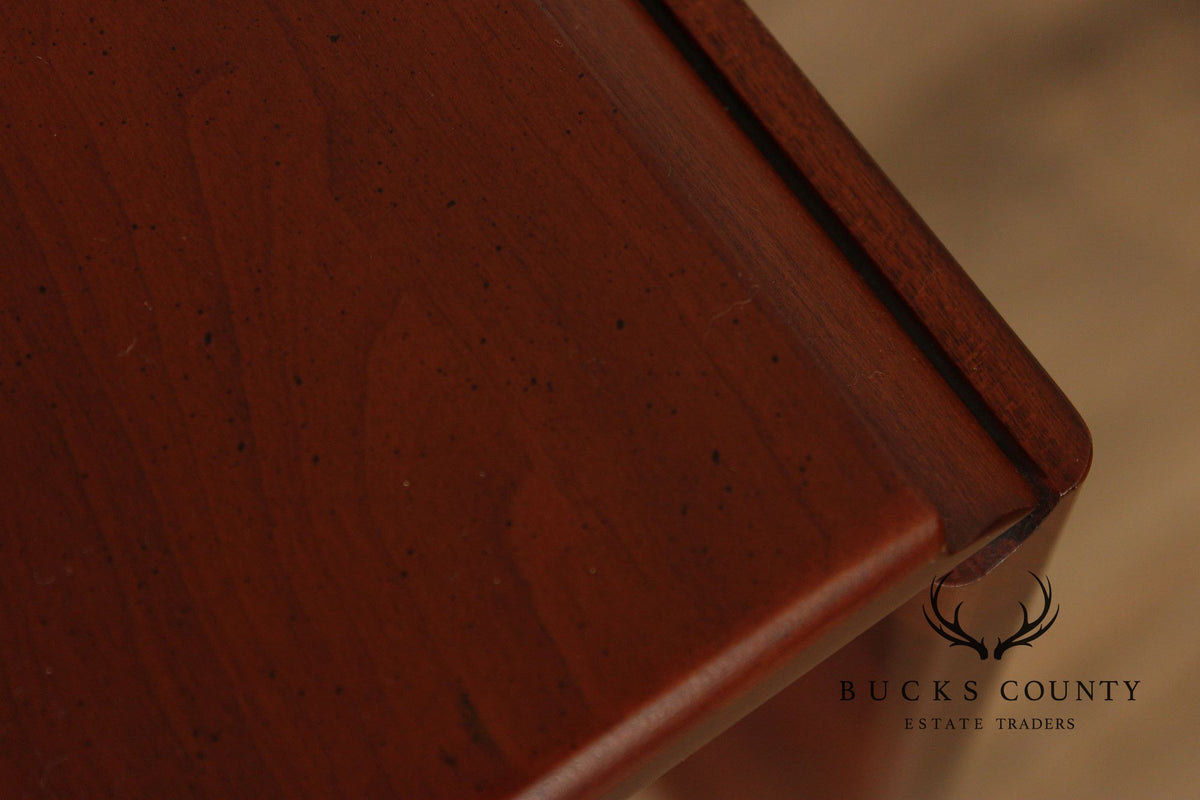 Empire Furniture Cherry Drop-Leaf Expandable Dining Table