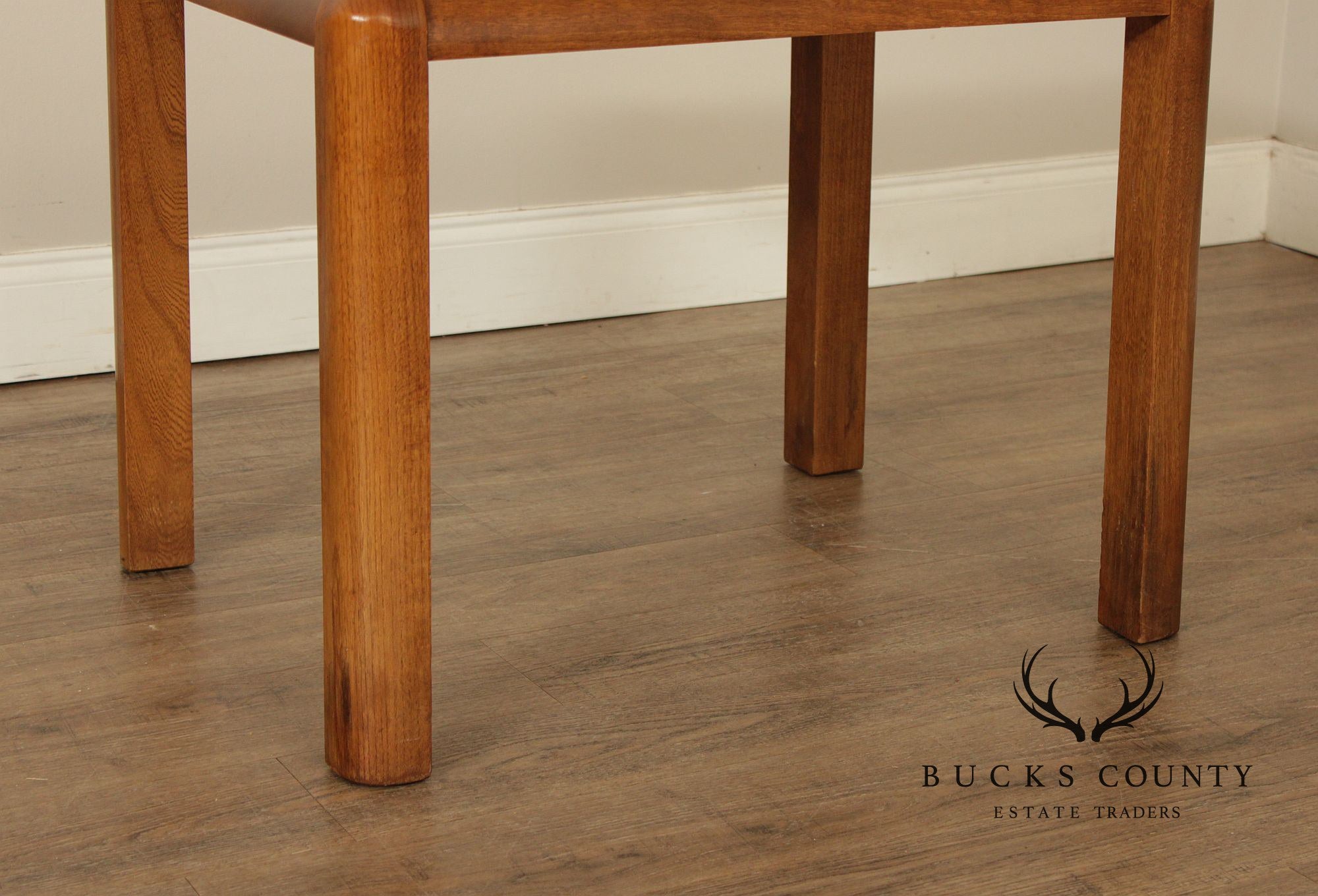 Lane Modern Pair of Teak Side Tables