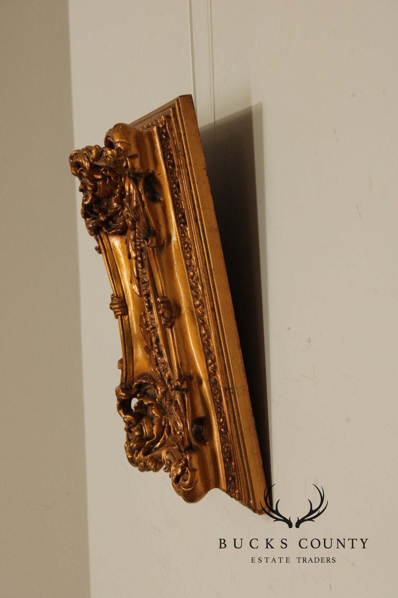Small Floral Still-Life Oil Painting in Ornate Frame