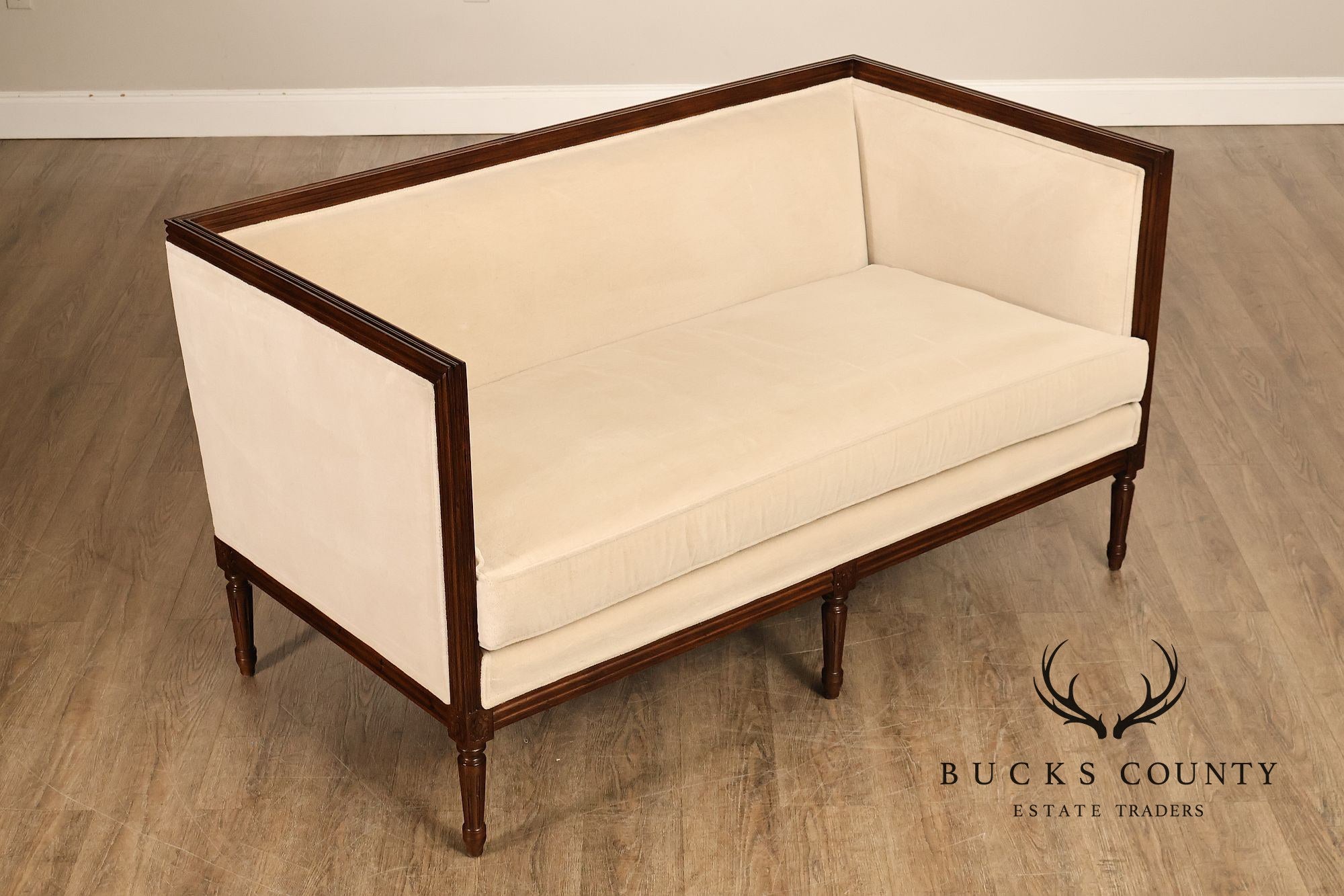 Edward Ferrell French Louis XVI Style Loveseat Sofa