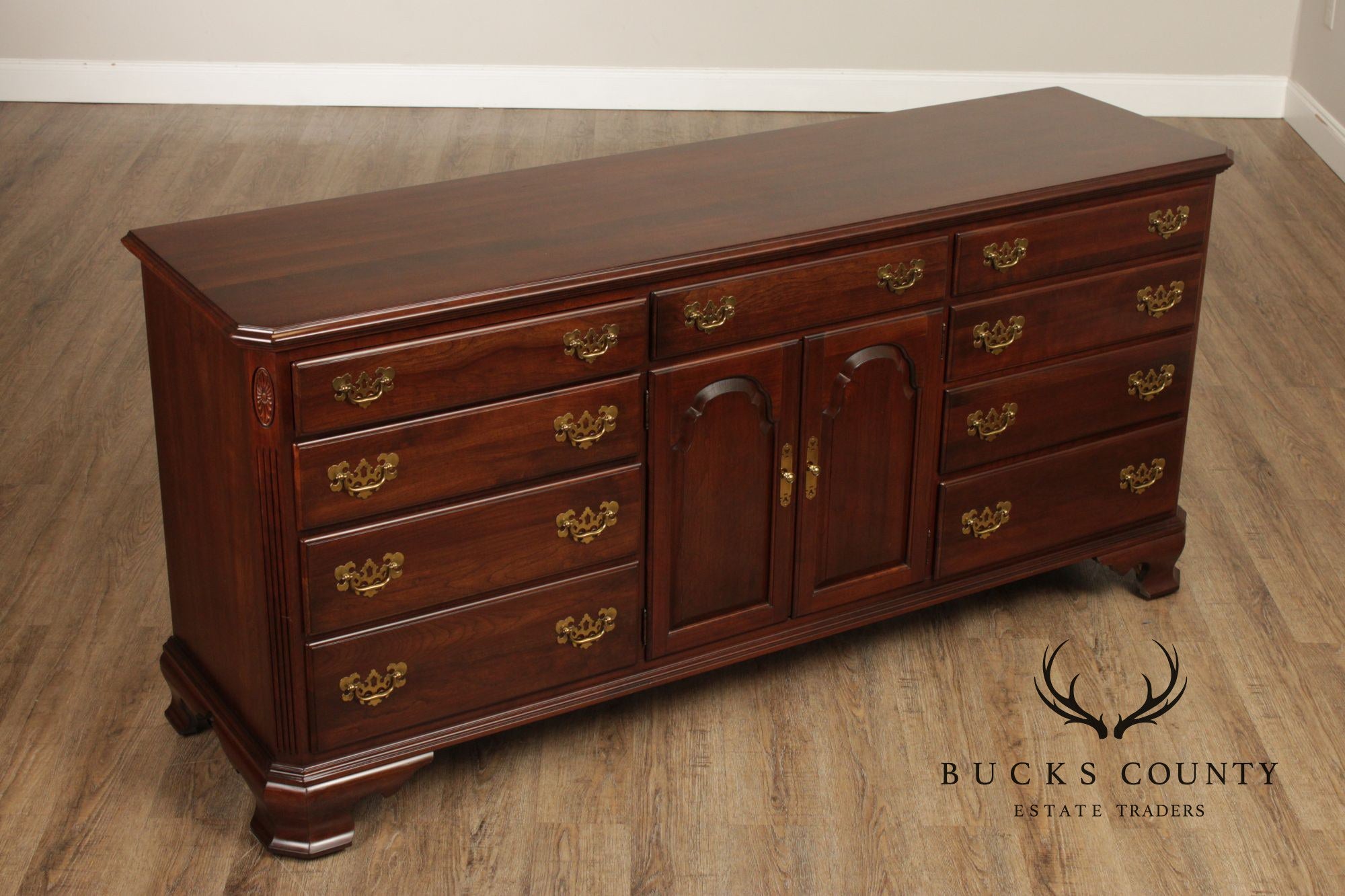 Ethan Allen Georgian Court Cherry Dresser