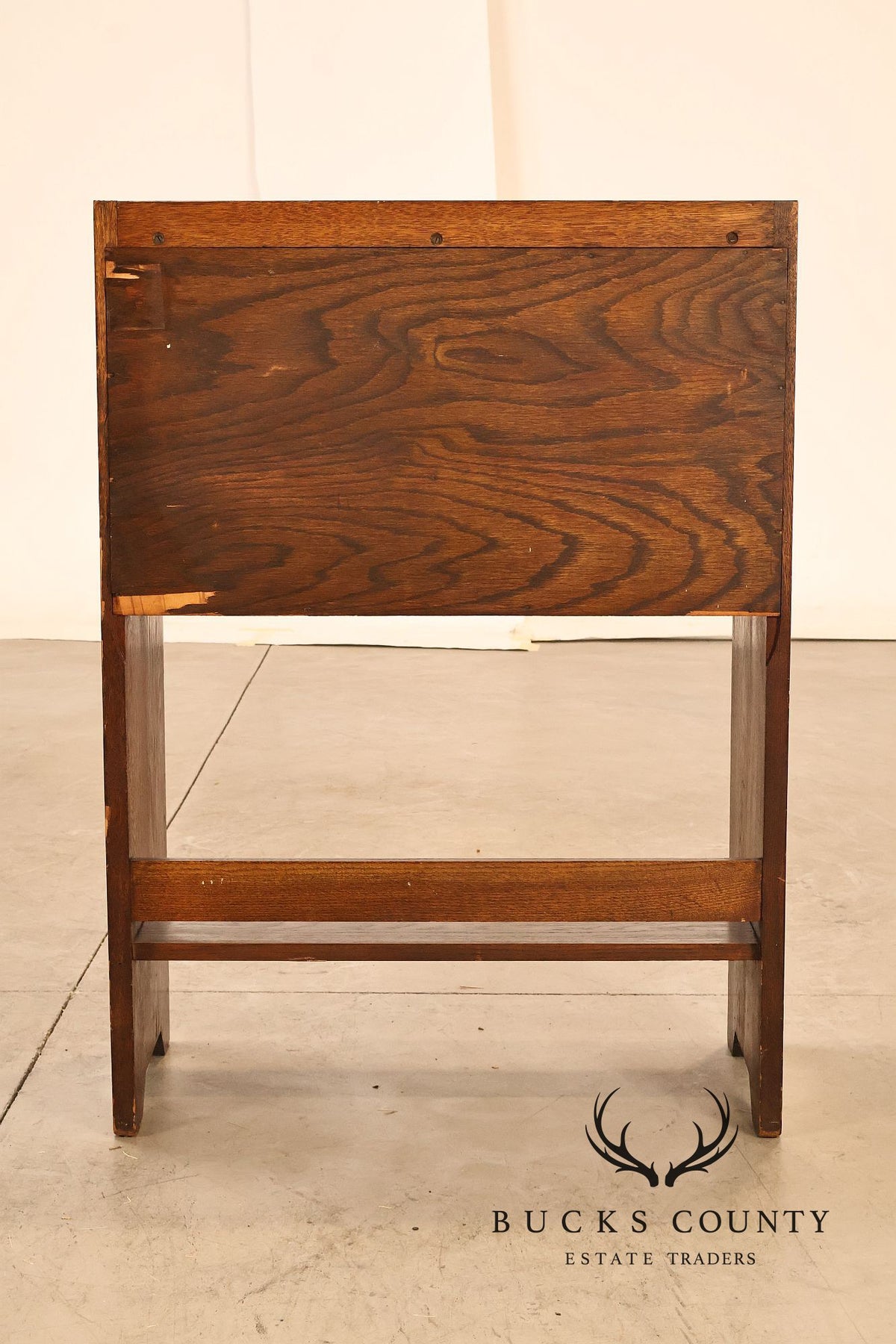 Antique Lifetime Furniture Arts And Crafts Mission Oak Drop Front Desk