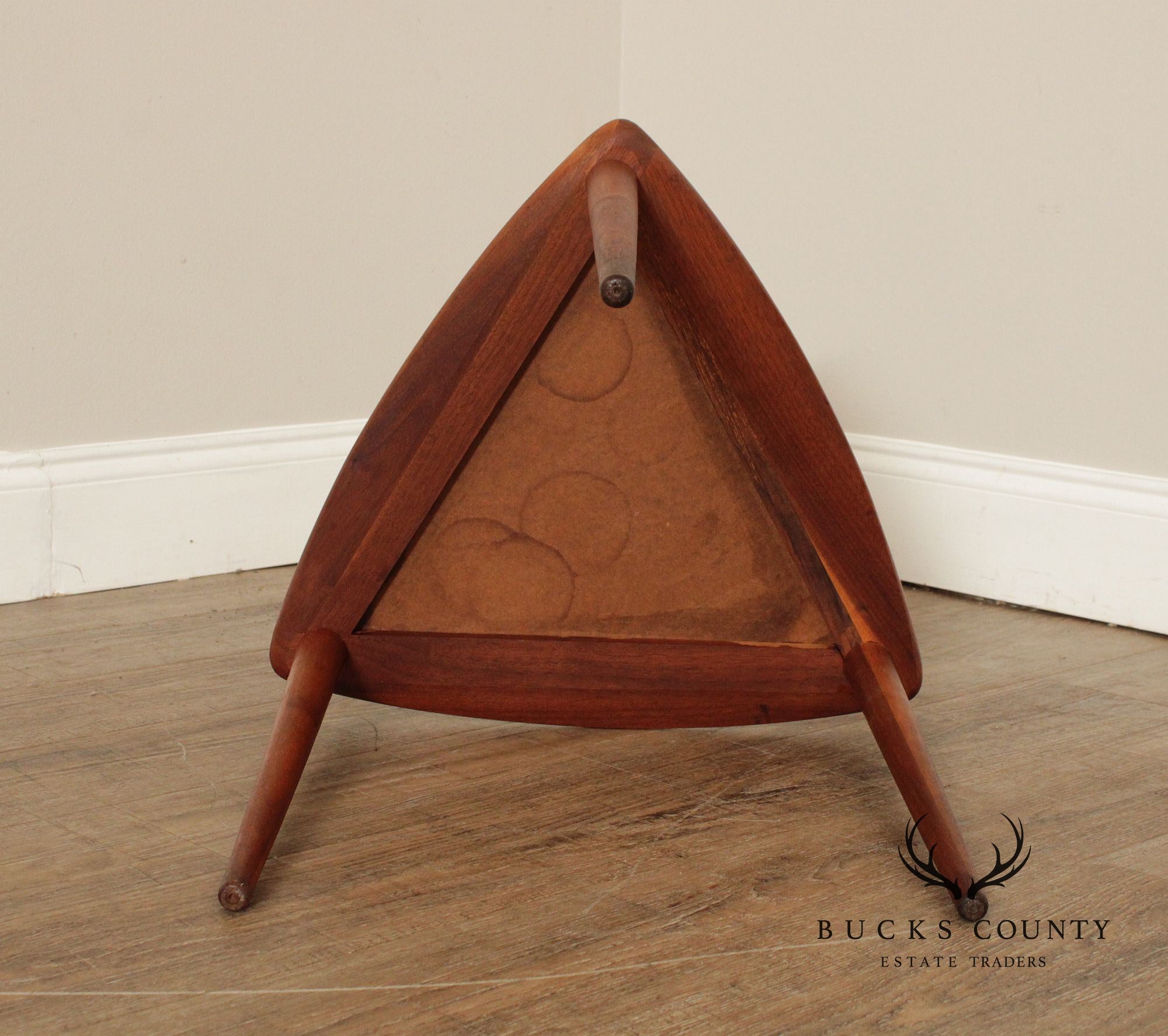 Arthur Umanoff Mid Century Modern Walnut Side Table