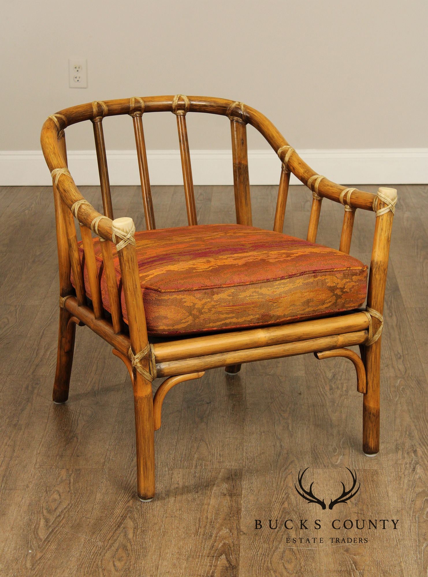 McGuire Vintage Bamboo Armchair