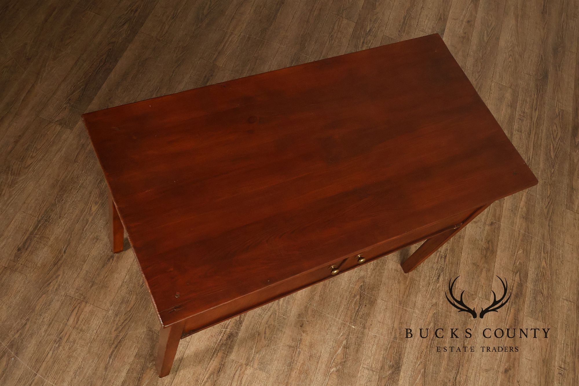 Antique American Bench Made Server Table