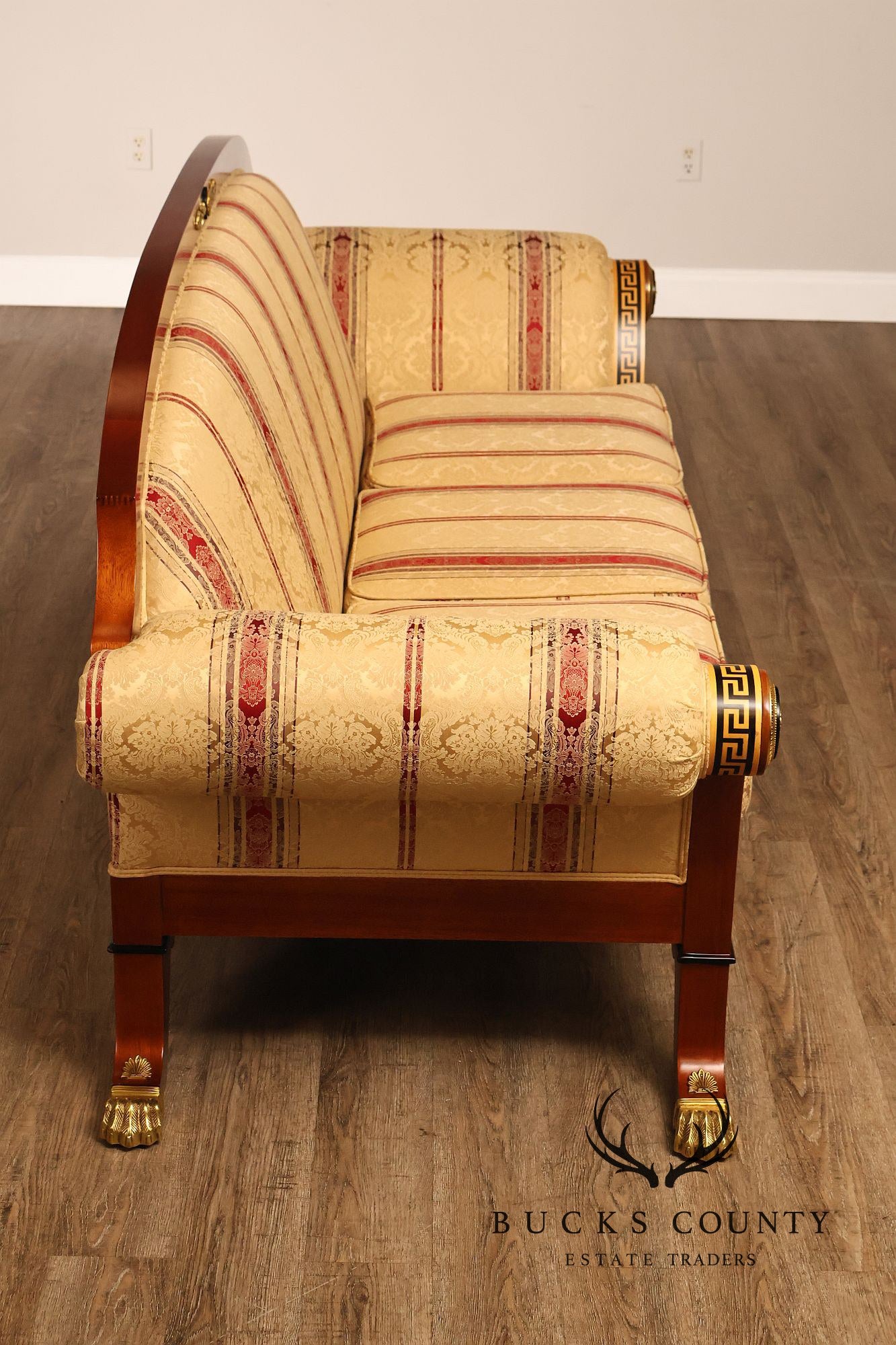 Versace Infinity Gigasso Empire Style Upholstered Sofa