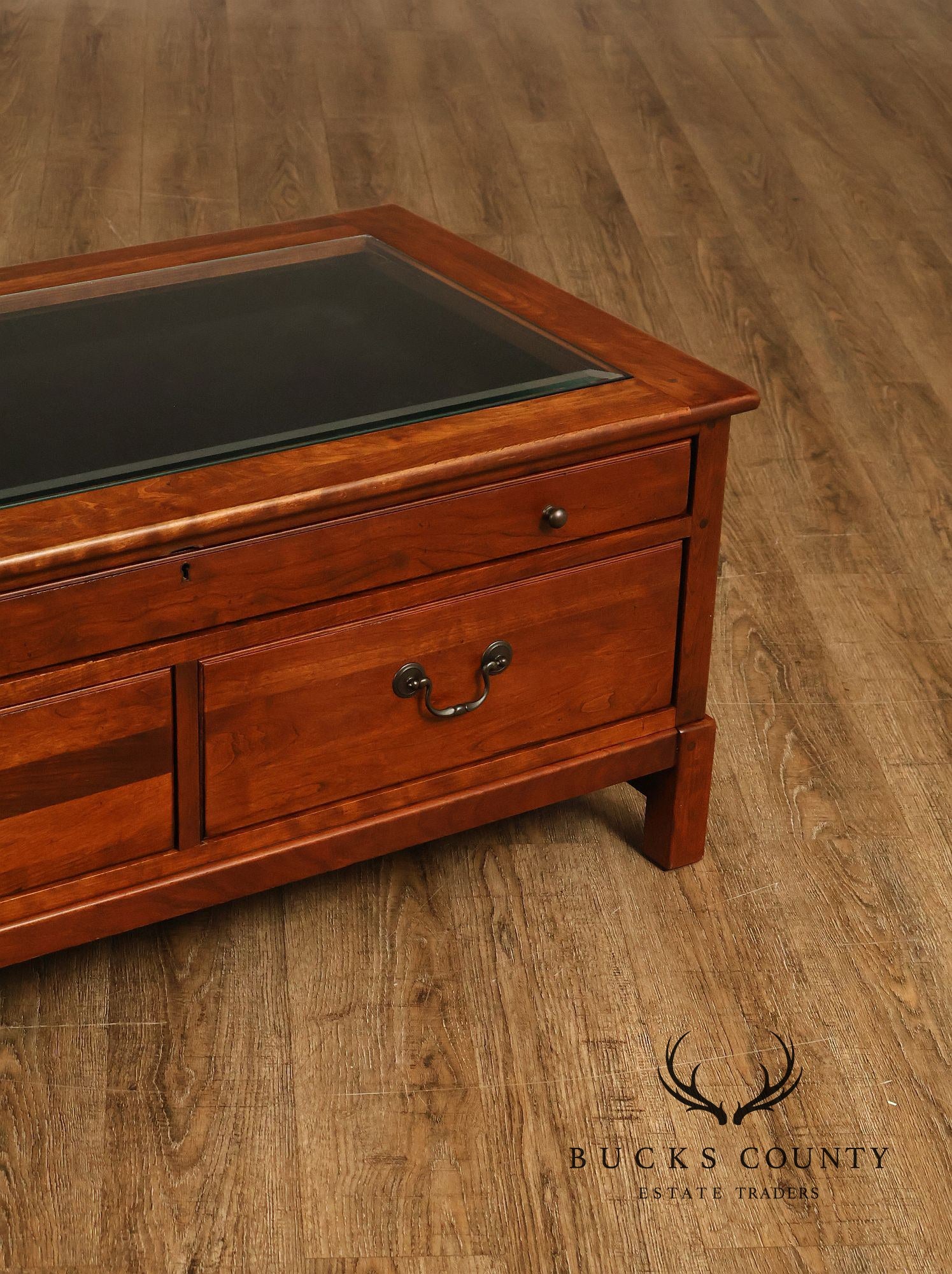 Lexington Bob Timberlake Glass Top Cherry Coffee Table