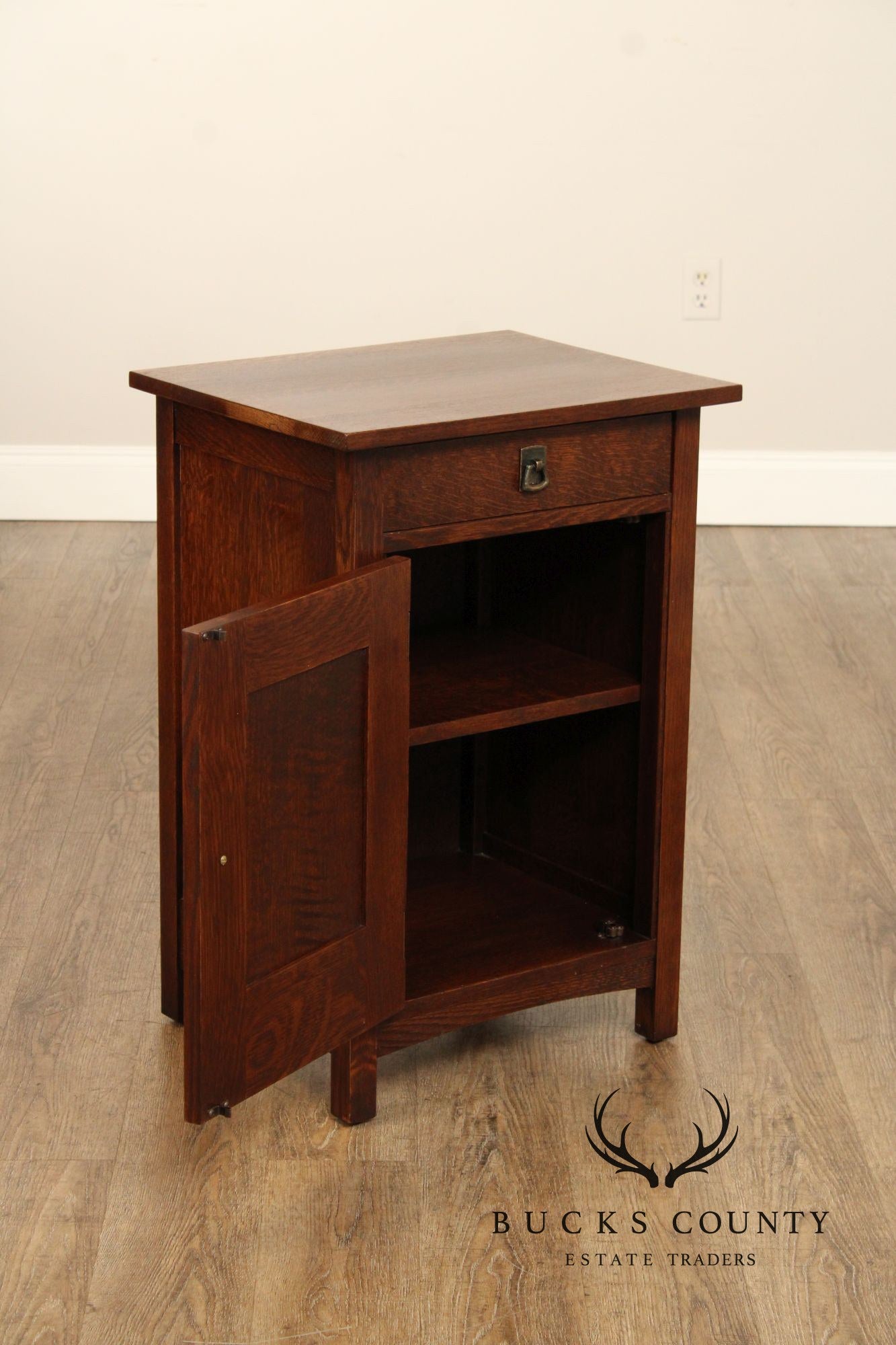 Stickley Mission Collection Oak Cabinet Nightstand