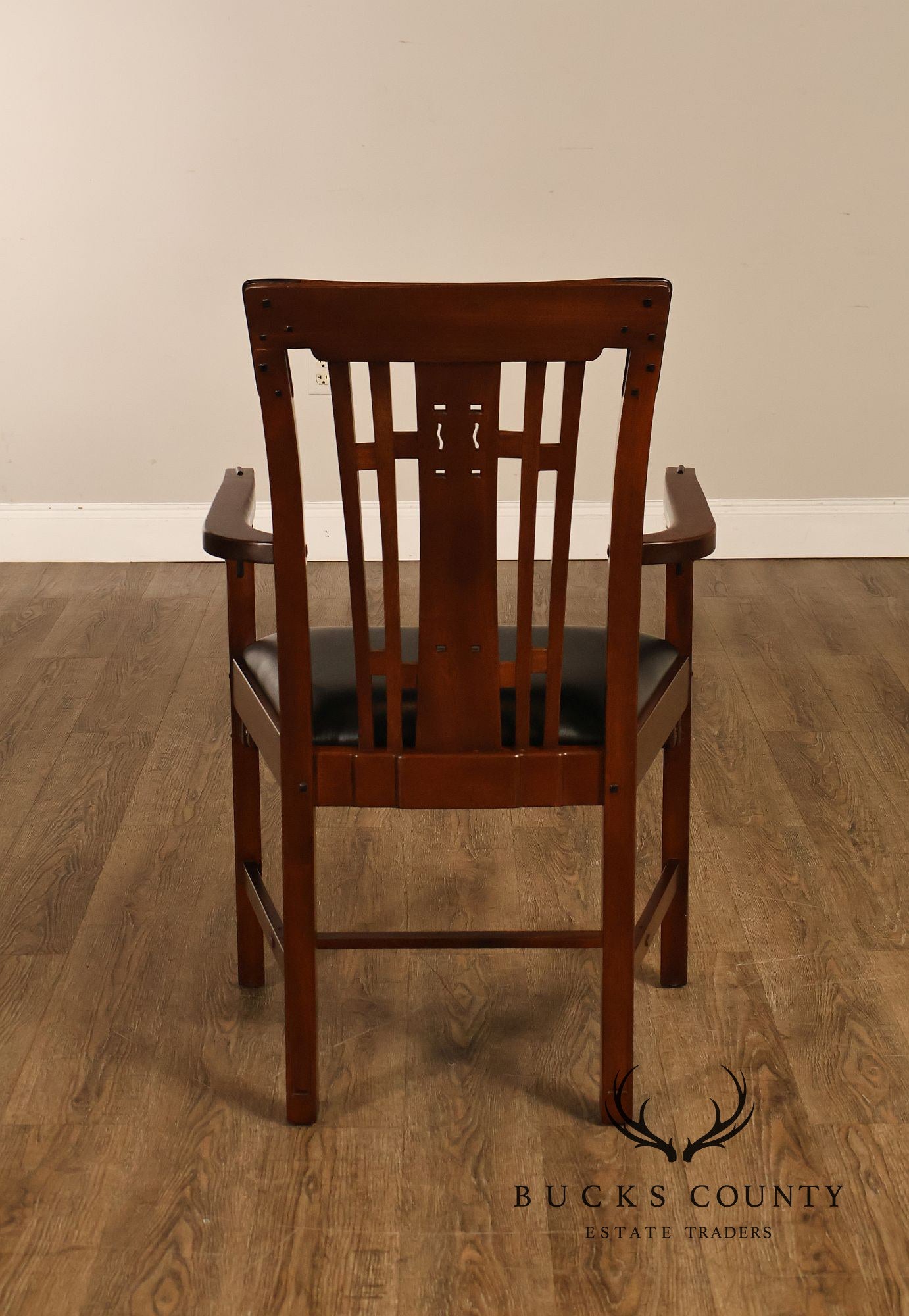 Stickley Pasadena Bungalow Blacker House Set Of Six Mahogany Dining Chairs