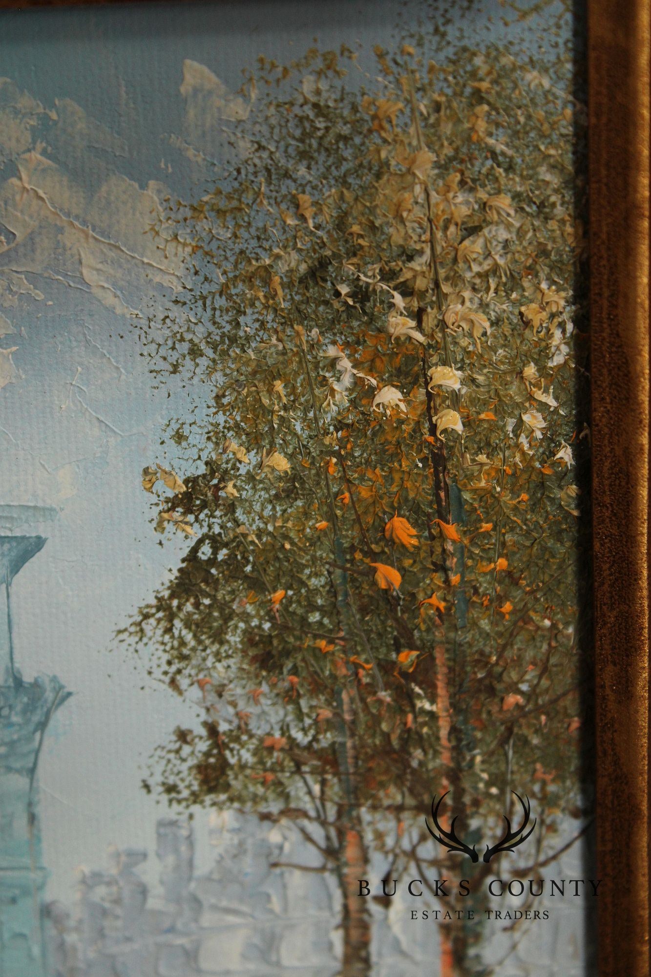 Caroline Burnett Impressionist Painting, Arc De Triomphe