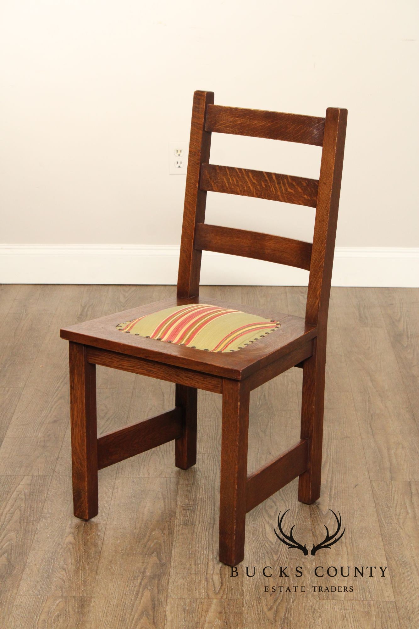 Antique Mission Oak Side Chair