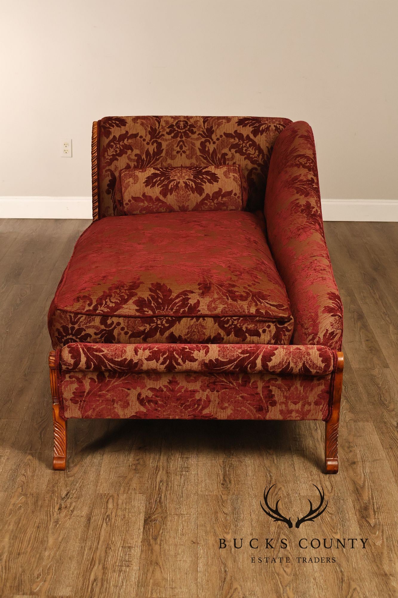 Drexel Heritage Rococo Style Chaise Lounge