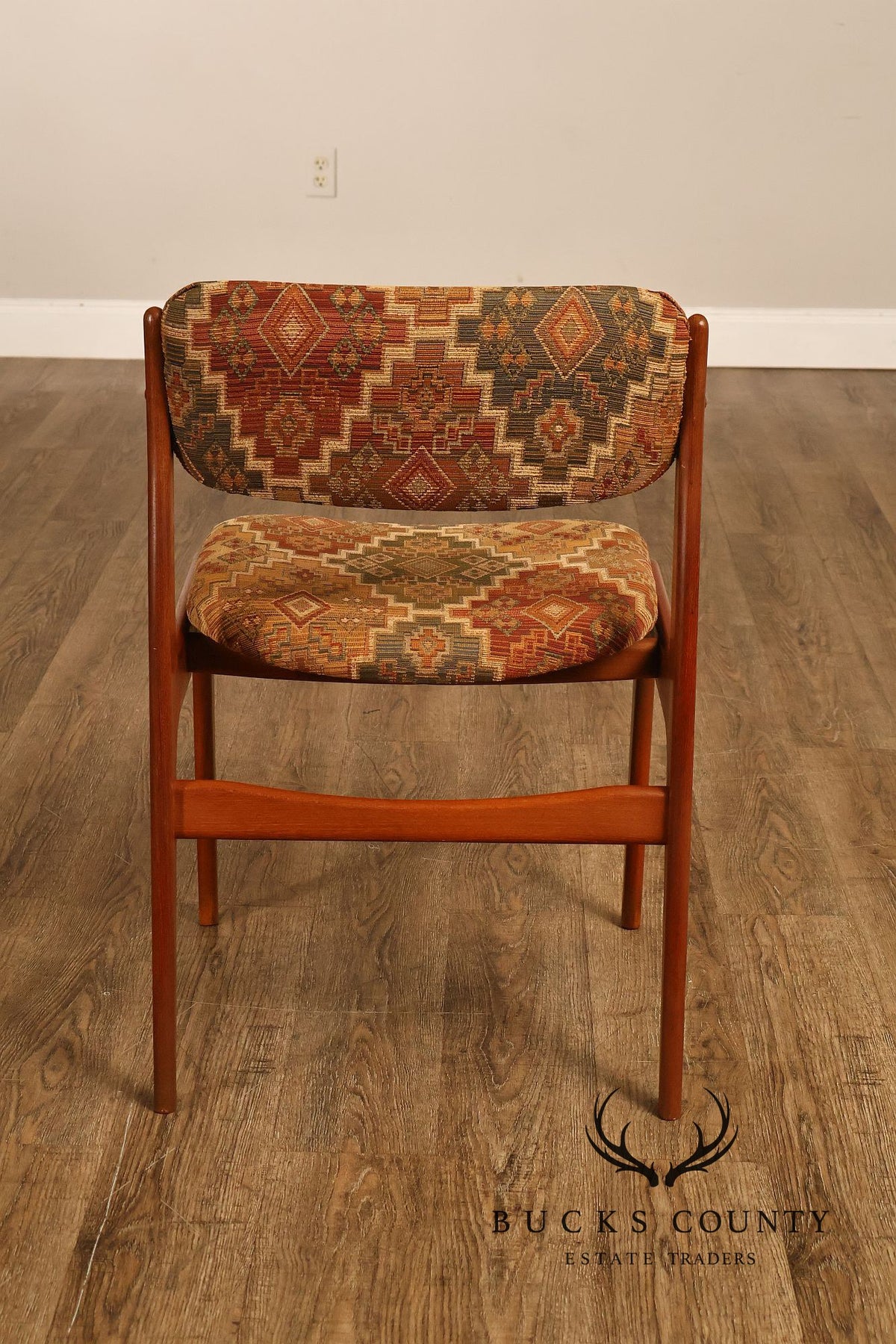 Erik Buch Danish Modern Set of Four Teak Dining Chairs