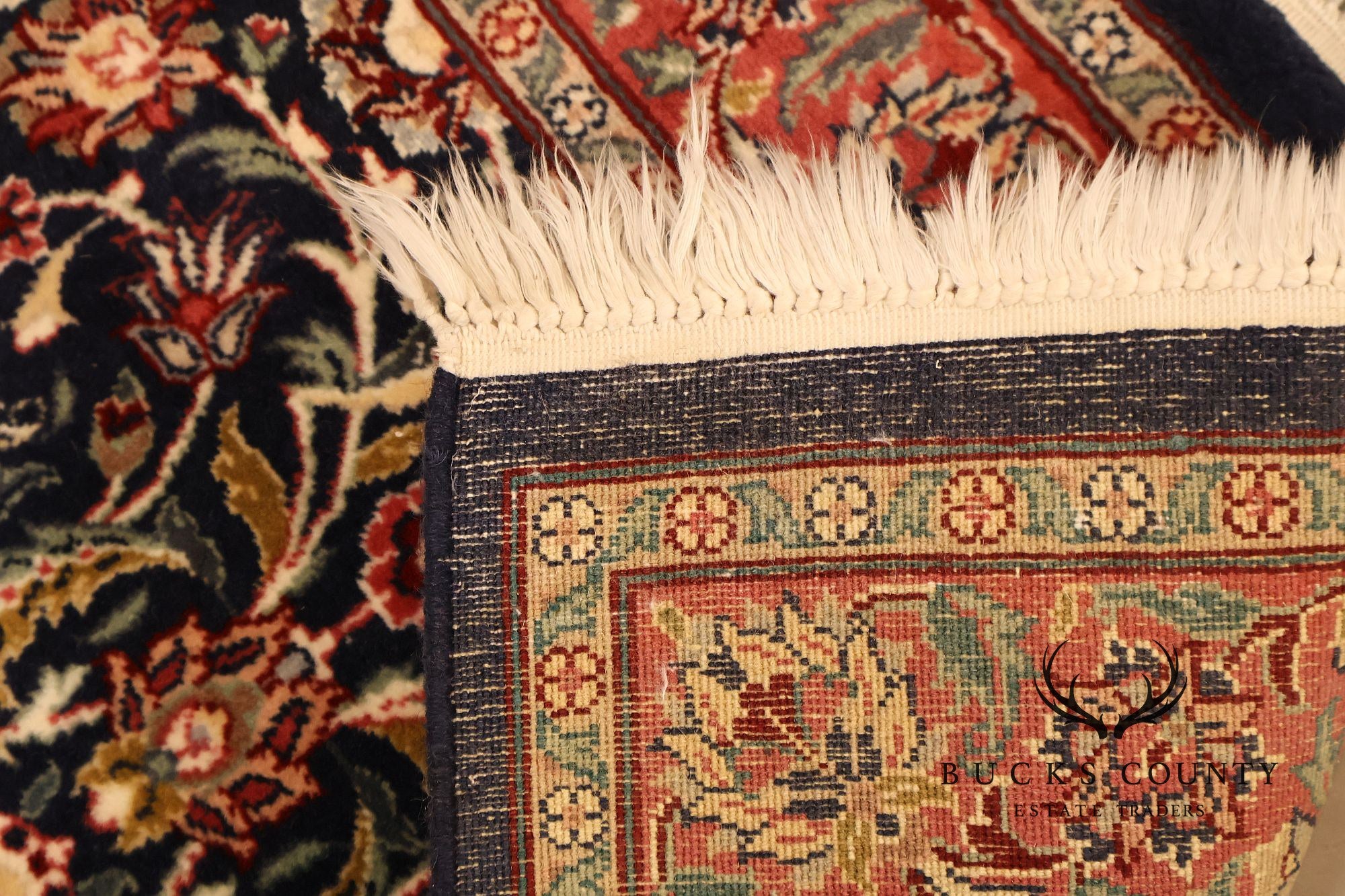 Persian Kashan Style Hand Tied Rug — 31"  x 55"