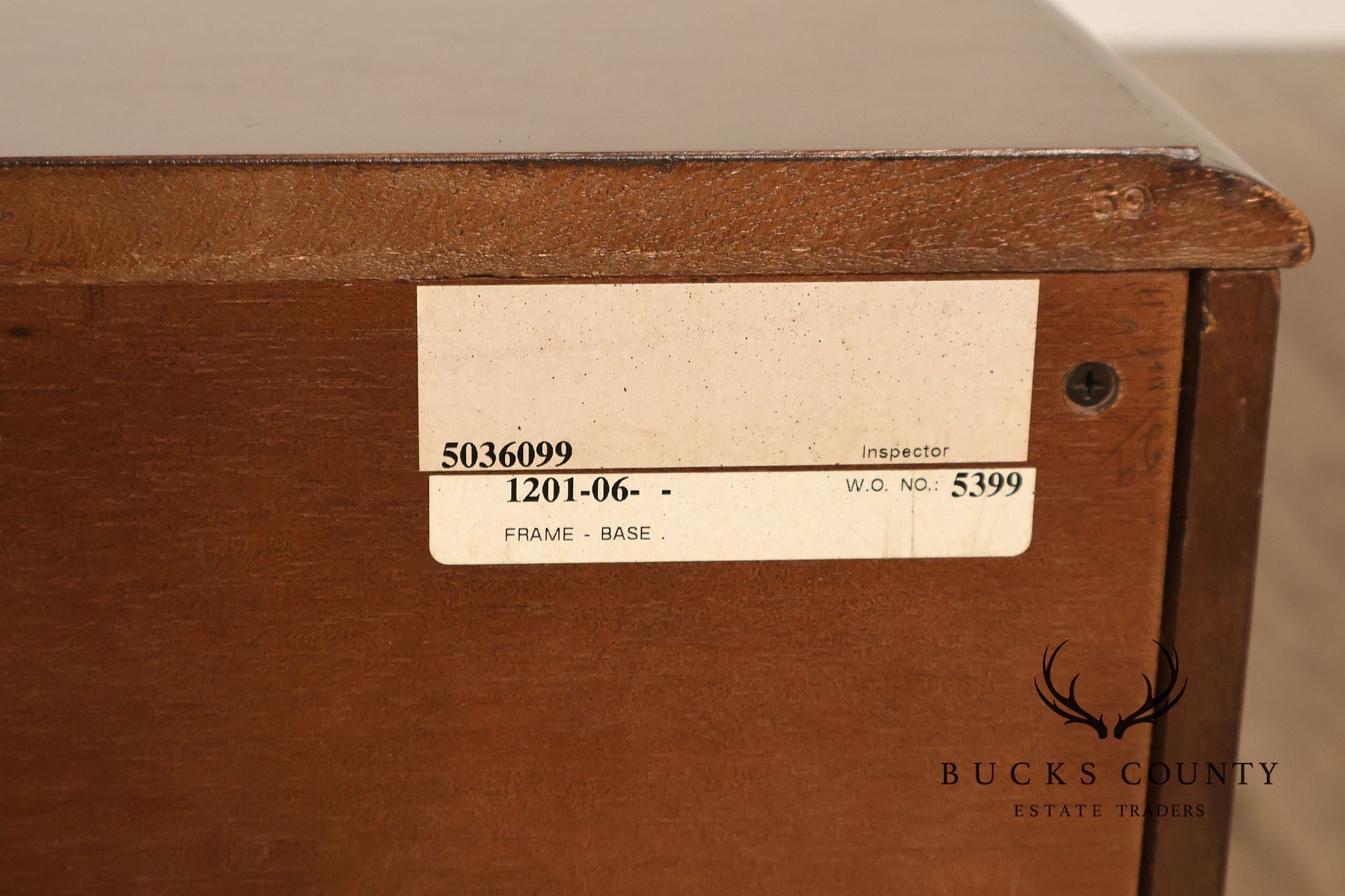 Ralph Lauren Signed Mahogany Bombe Chest Of Drawers