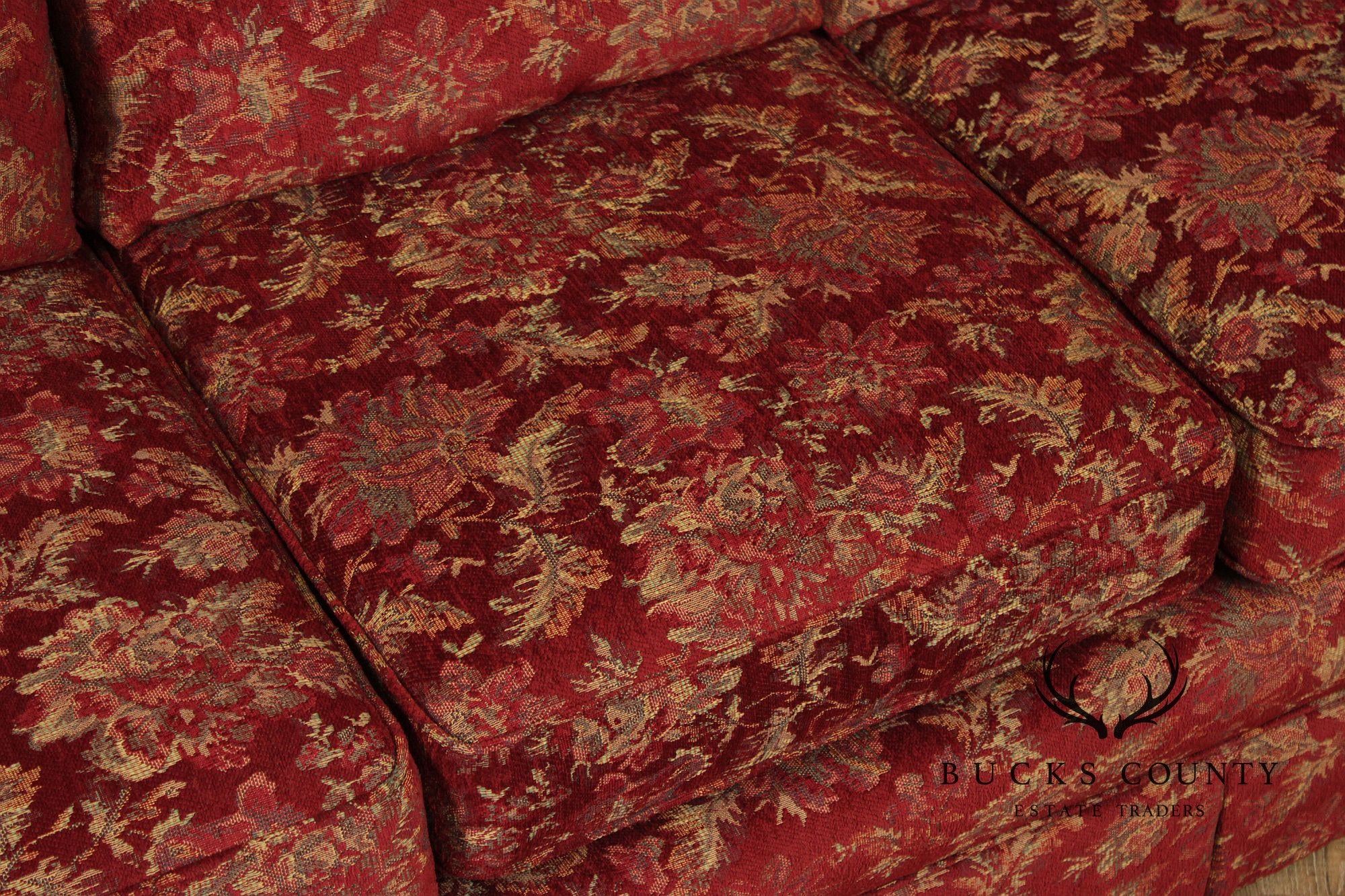 Pennsylvania House Three-Seat Floral Sofa