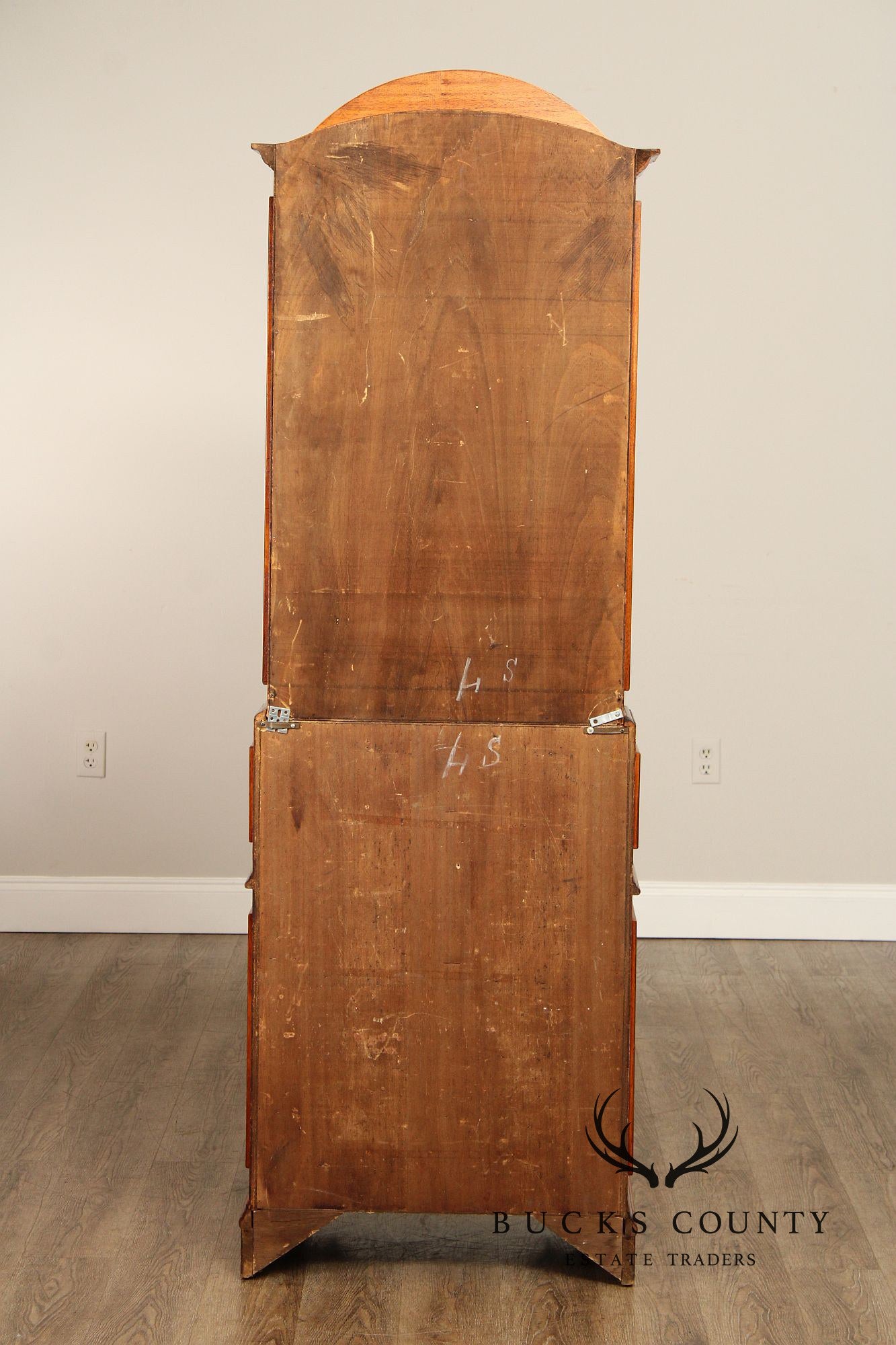 Italian Provincial Style Secretary Bookcase