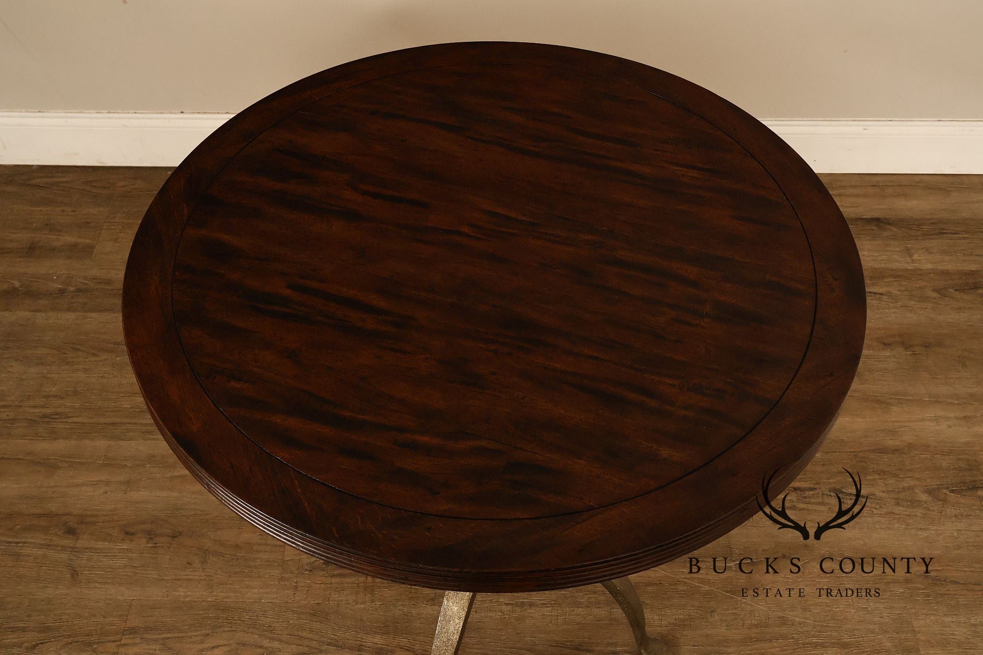 Theodore Alexander 'L'Usine' Round Bistro Accent Table
