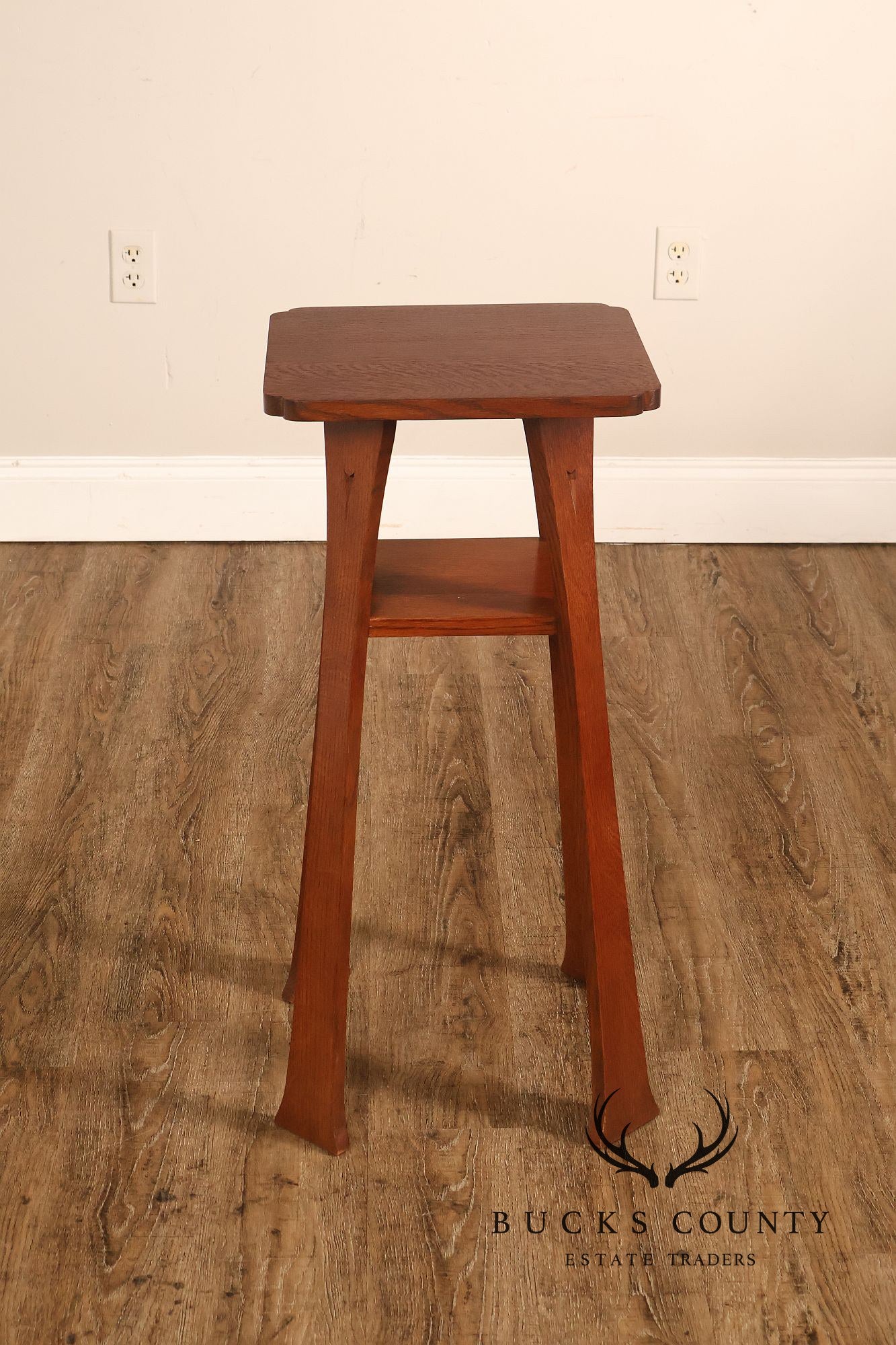 Stickley Mission Collection Tom Jones Oak Drink Stand