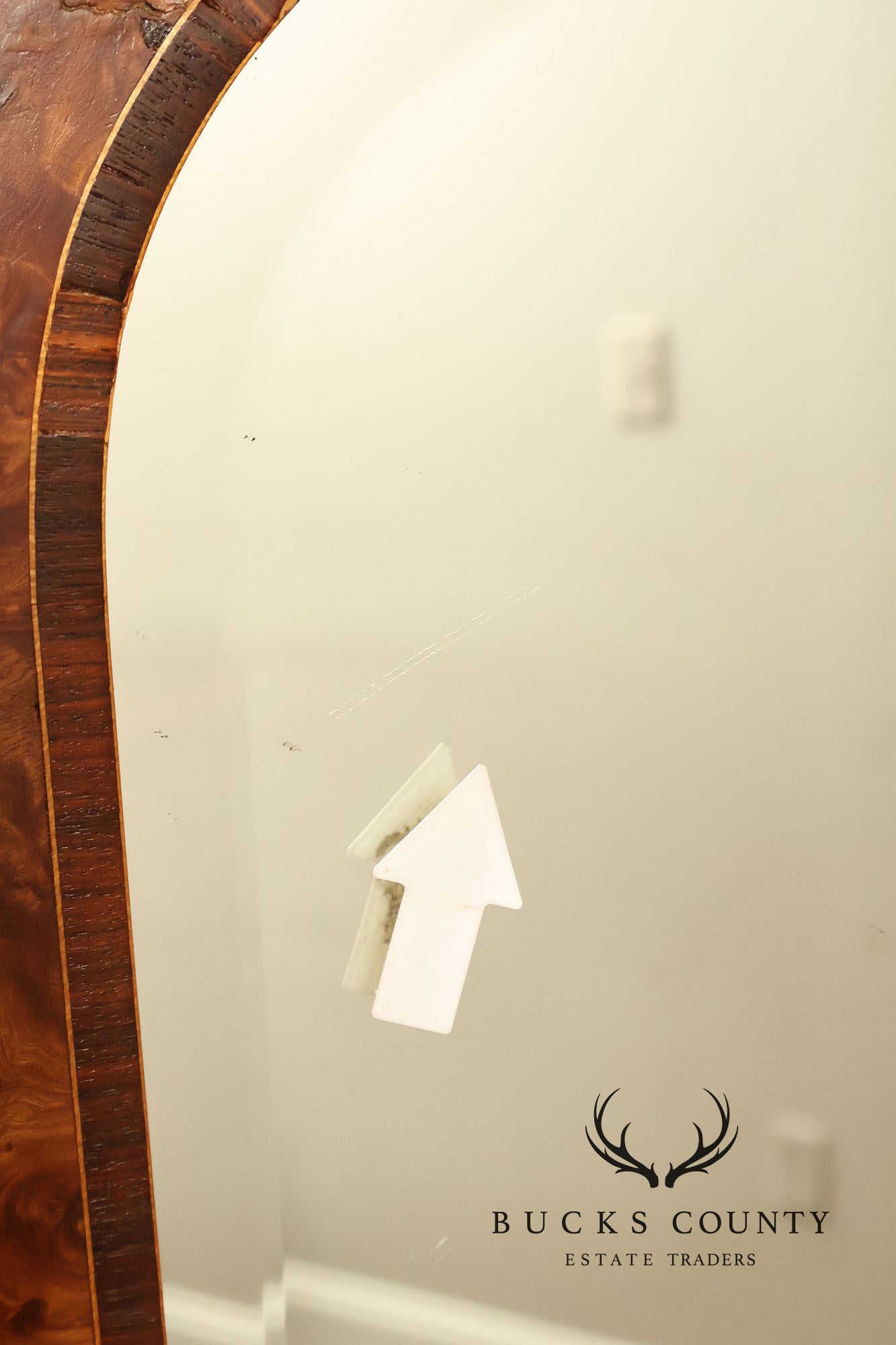 French Belle Époque Art Nouveau Burled Walnut Marble Top Sideboard With Display Cabinets