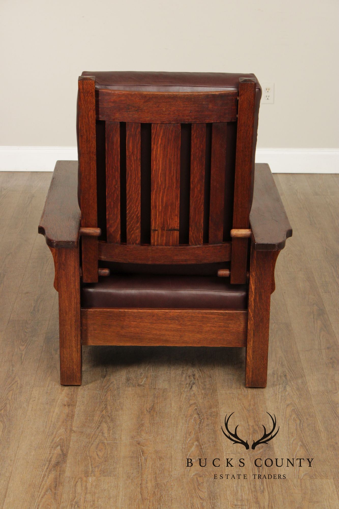 Paine Furniture Co. Antique Mission Oak Morris Chair