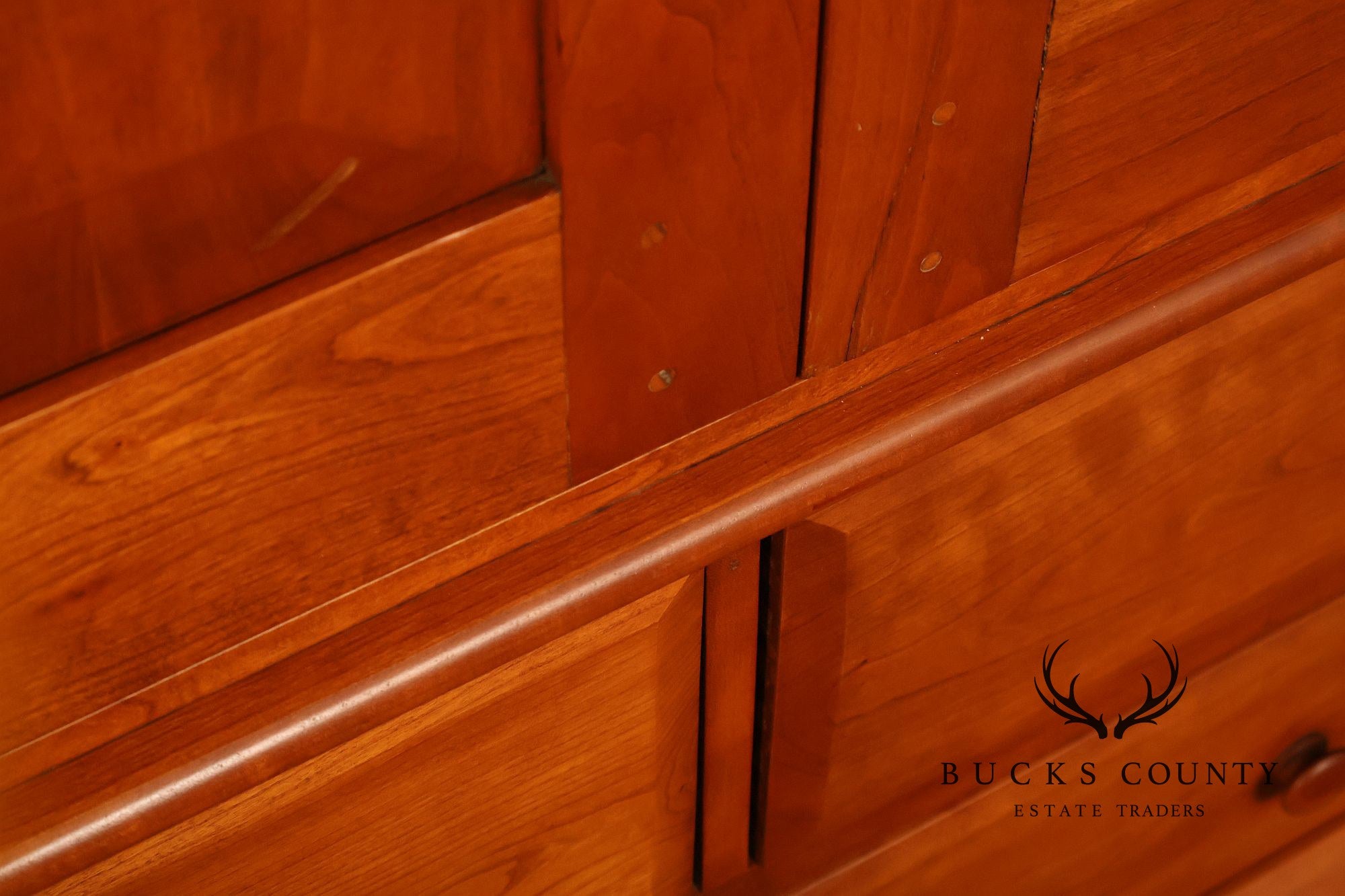 Hunt Country Furniture Cherry Two Door Armoire