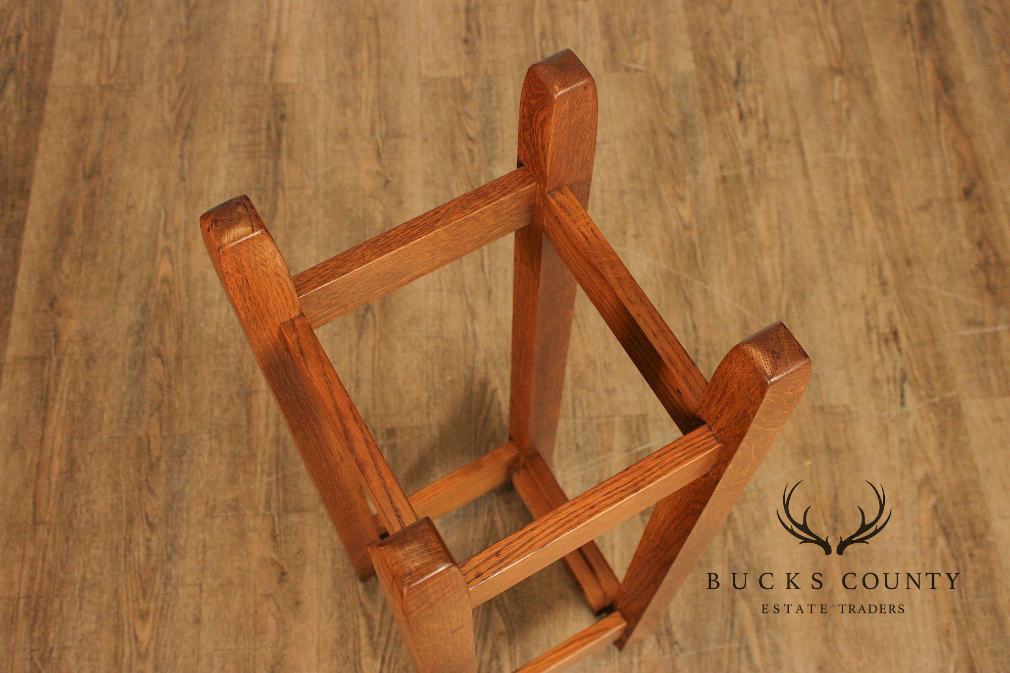 Stickley Furniture Mission Collection Oak Umbrella Stand