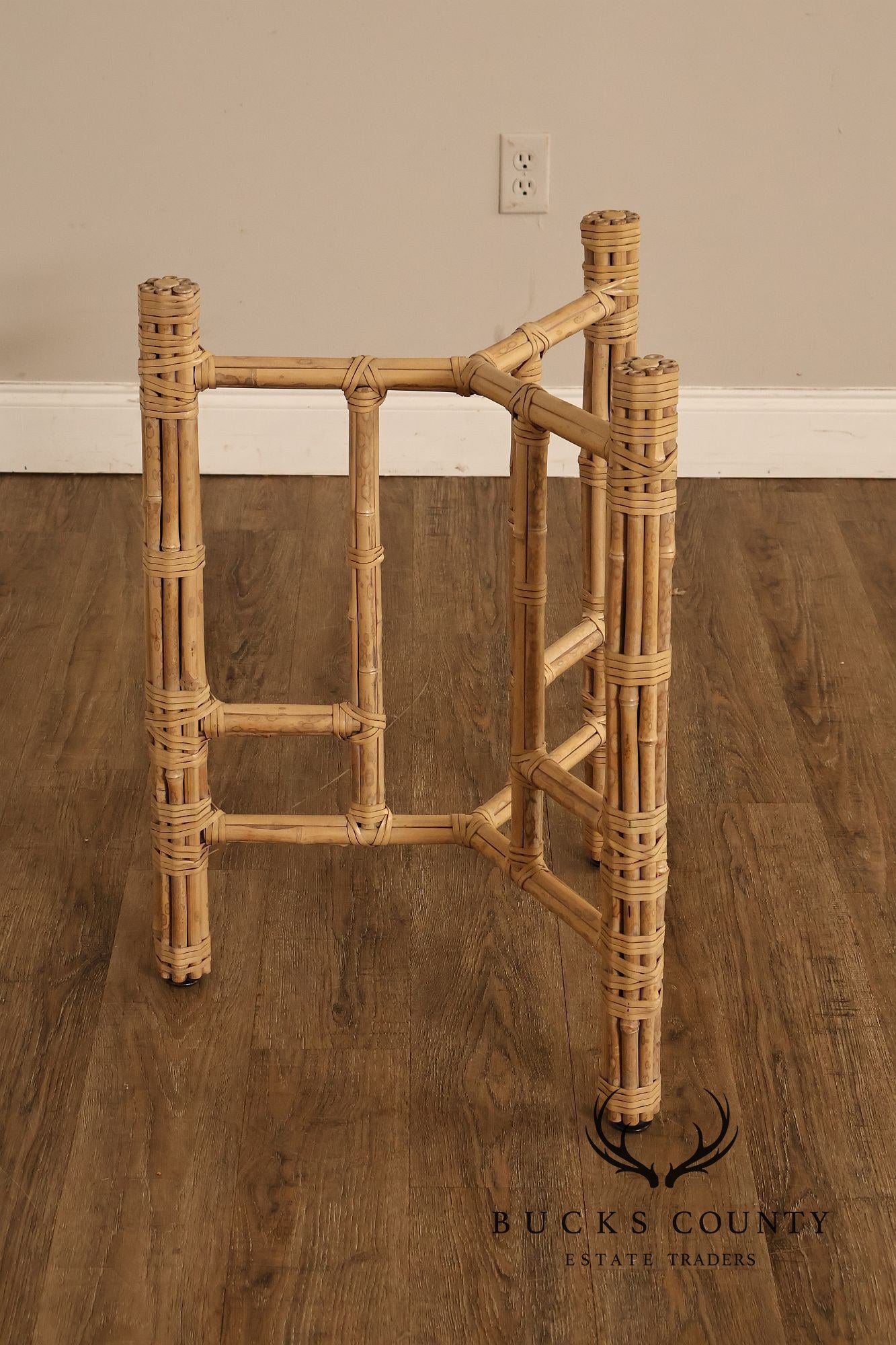 McGuire Bamboo Rattan Table Base