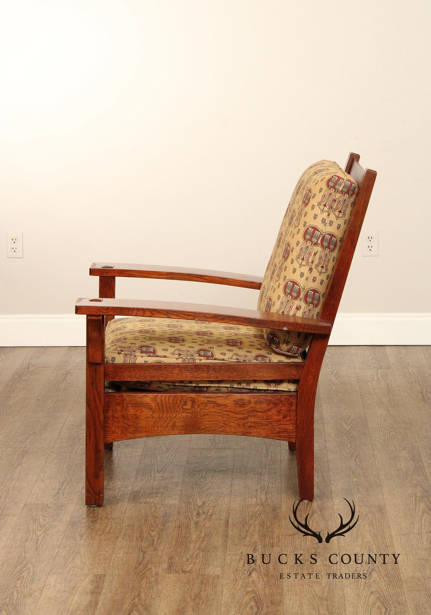 Stickley Mission Collection Oak  Lounge Chair