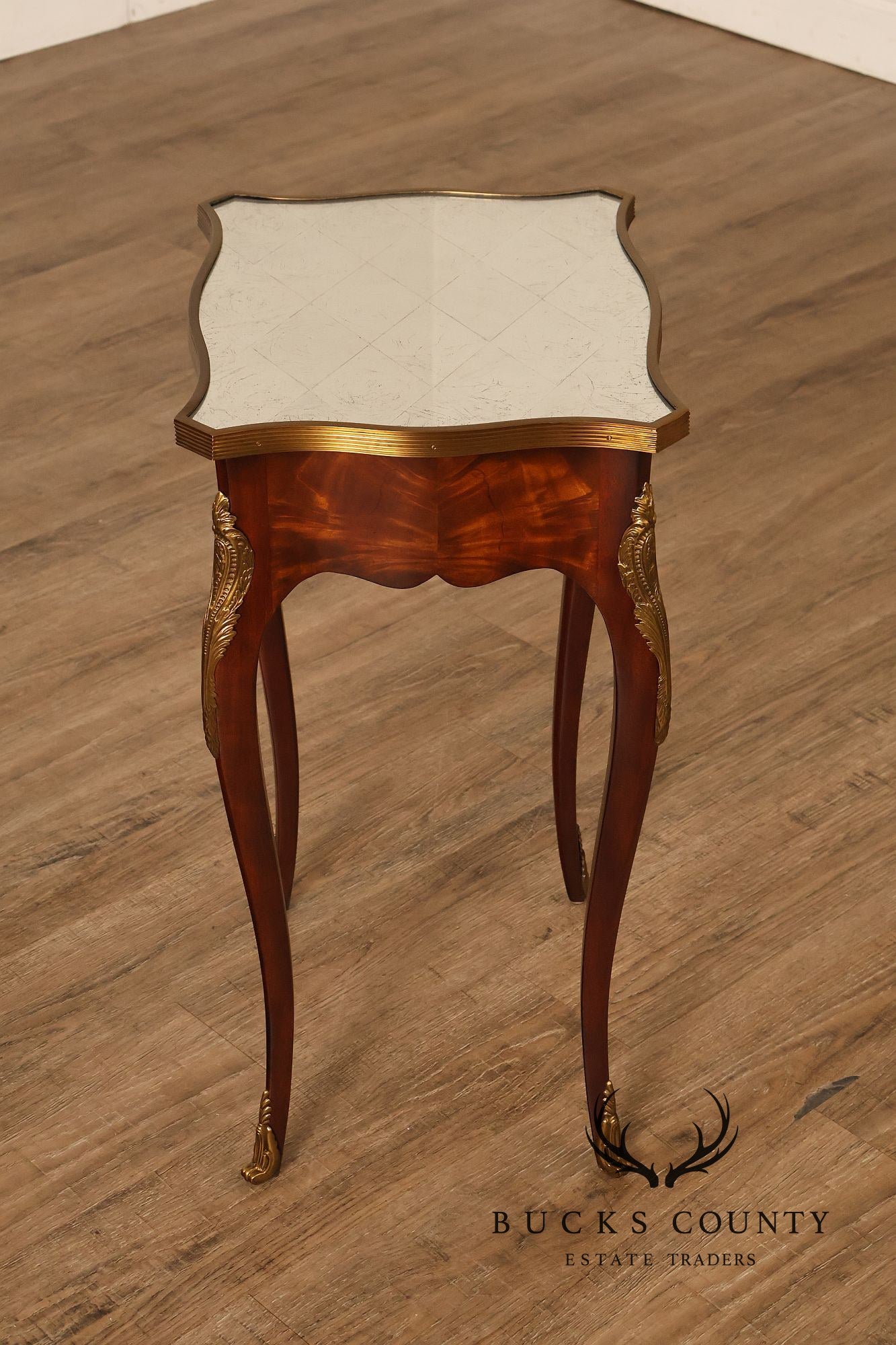 Theodore Alexander 18th Century Style Mahogany Lamp Table