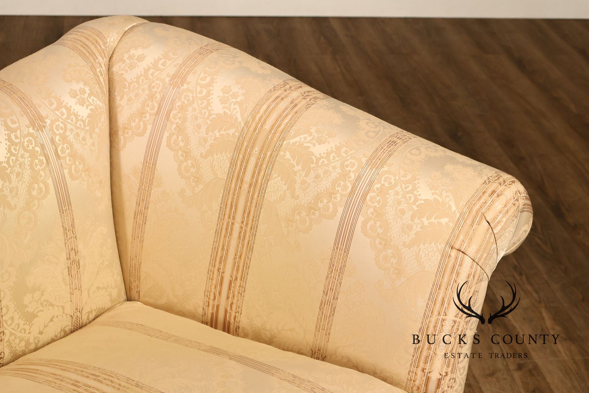Century Furniture Chippendale Style Pair of Mahogany Sofas