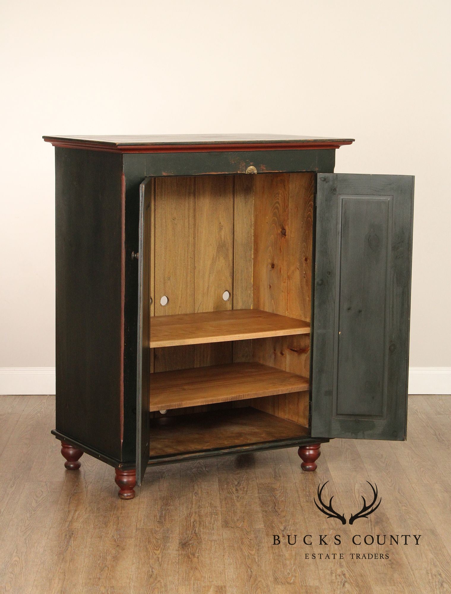 Oley Valley Reproductions Distress Painted Cupboard
