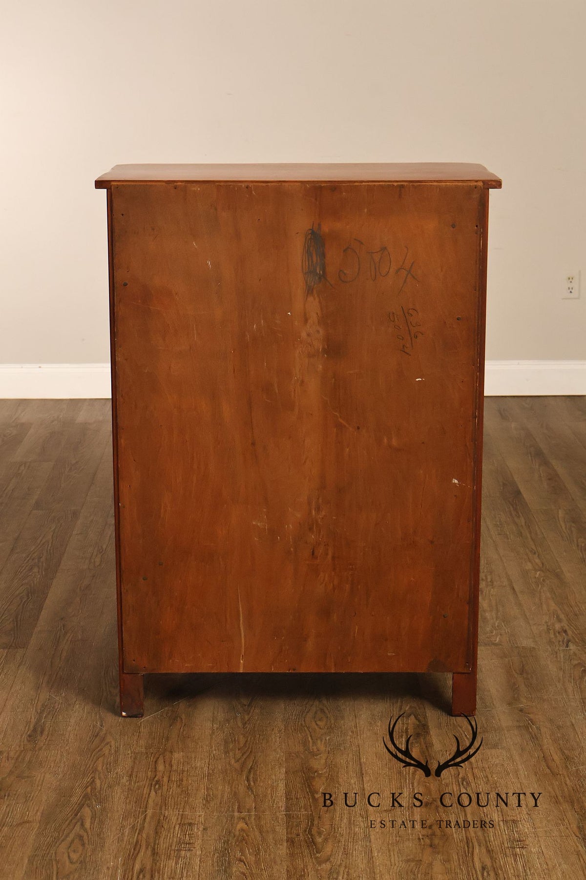 Traditional Cherry Five Drawer Tall Chest Of Drawers