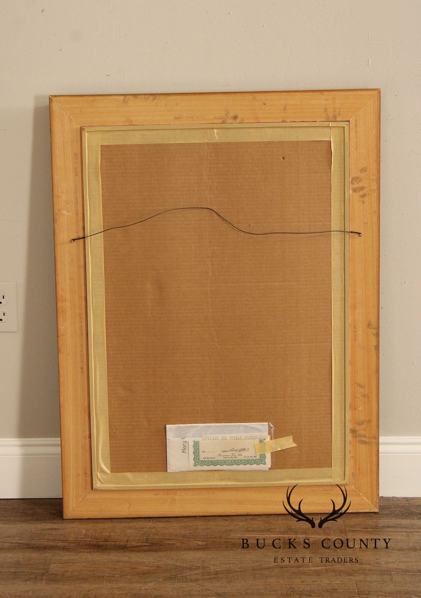 Mary Vickers Handcolored Lithograph, 'Golden Tresses'