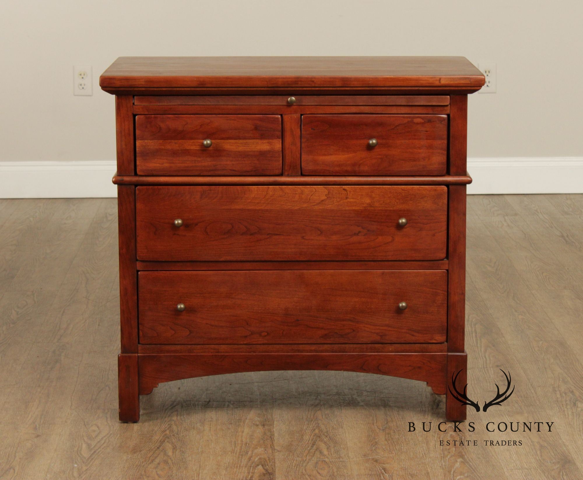 Lexington Bob Timberlake Arts And Crafts Cherry Bachelor’s Chest With Pull-Out Tray