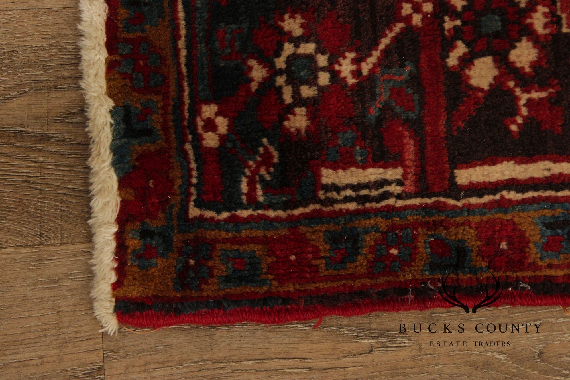 Vintage Heriz Hand-Tied Area Rug