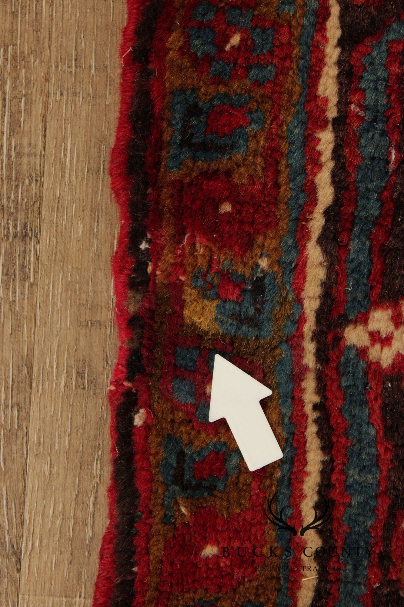 Vintage Heriz Hand-Tied Area Rug