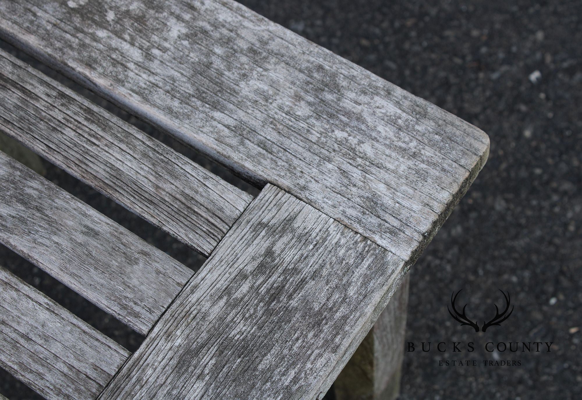 Smith & Hawken Teak Patio End Table