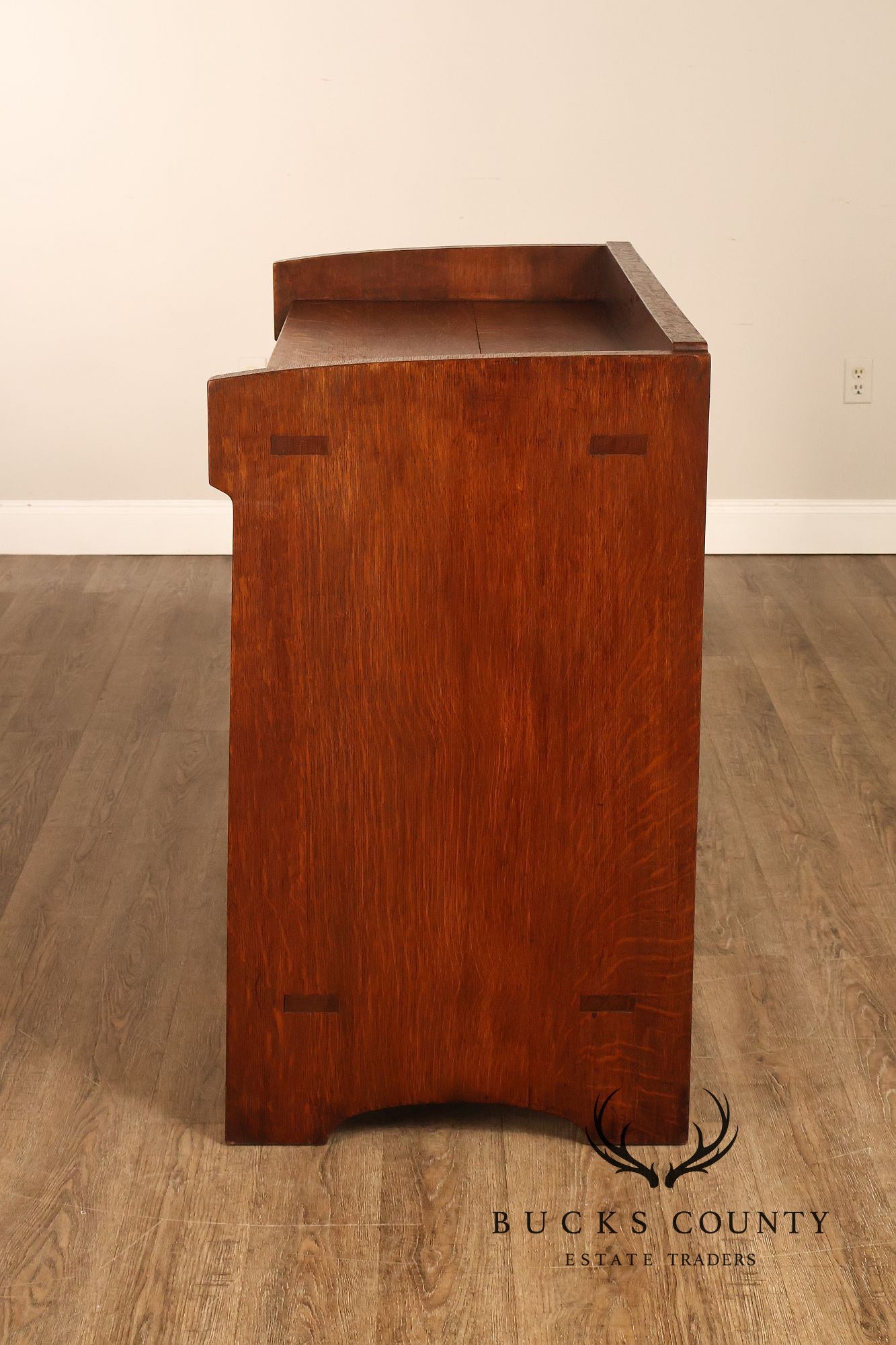 Early Gustav Stickley Arts And Crafts Oak Sideboard Buffet