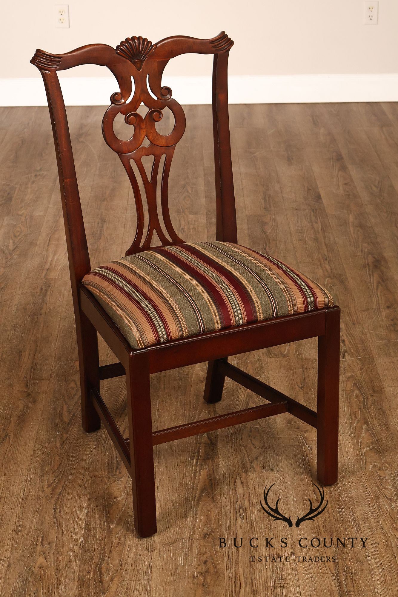 Lexington Chippendale Style Mahogany Side Chair