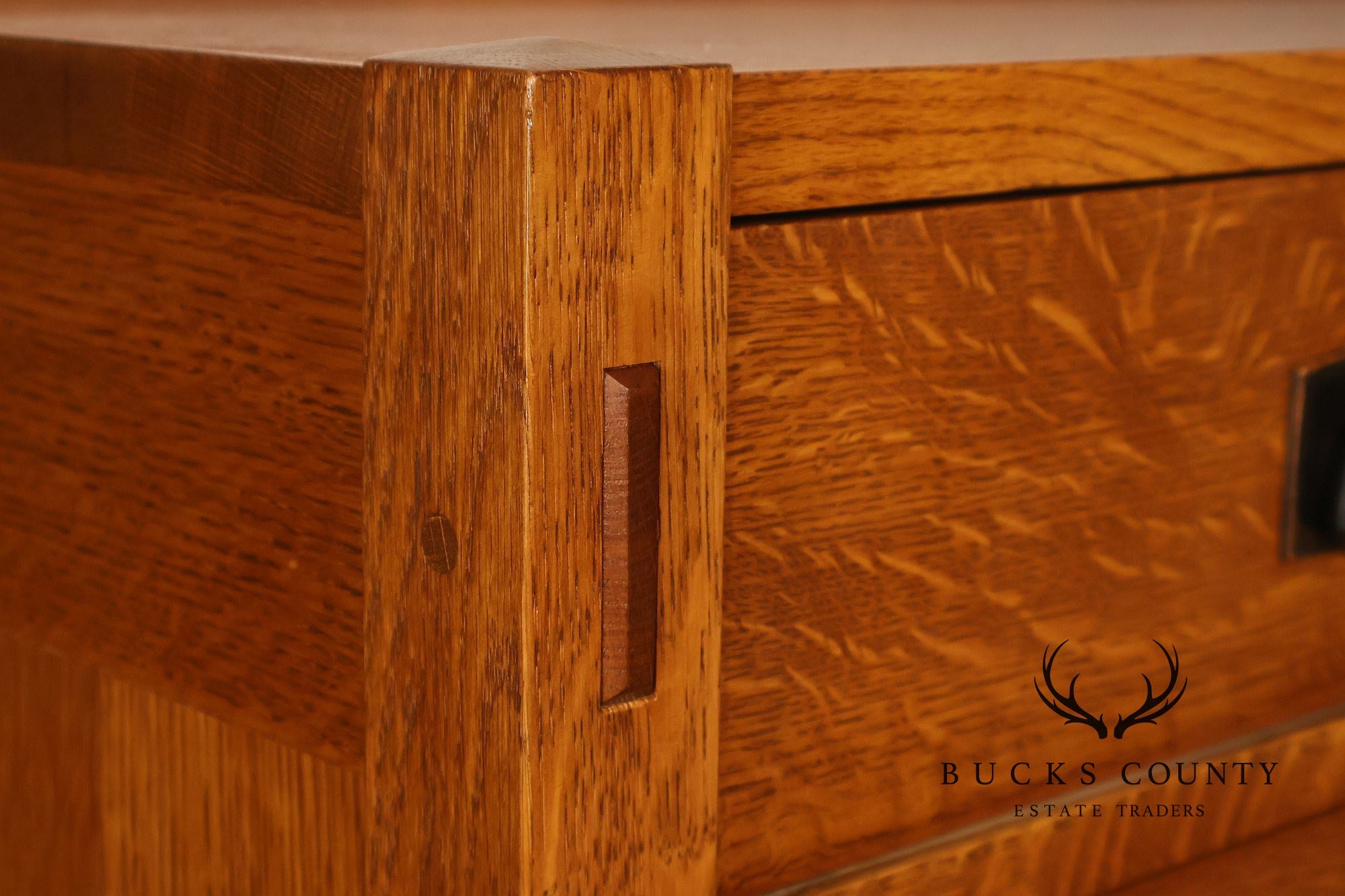 Stickley Mission Collection Oak High Chest Of Drawers