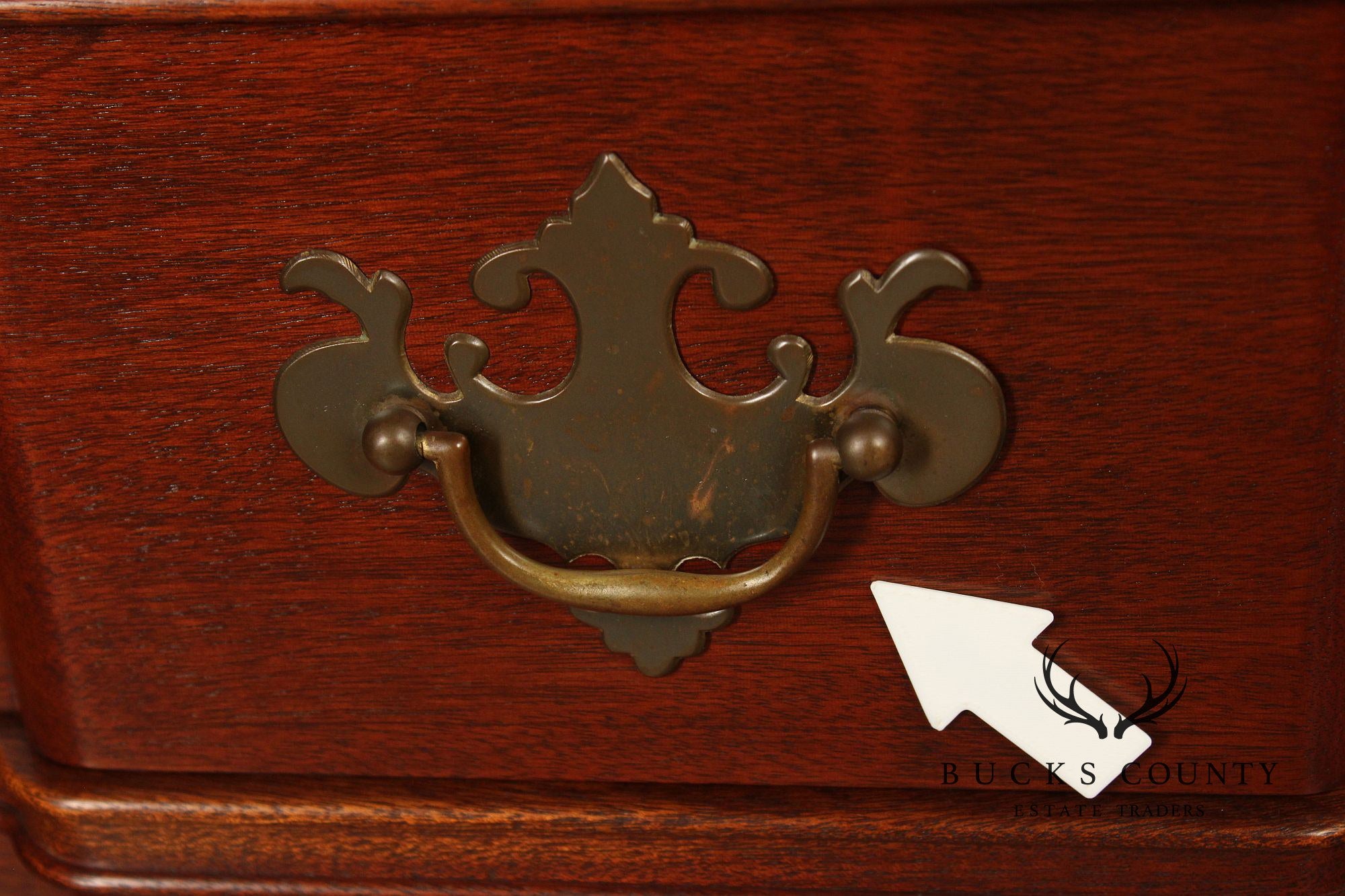 Bartley Collection Mahogany Blockfront Chest of Drawers