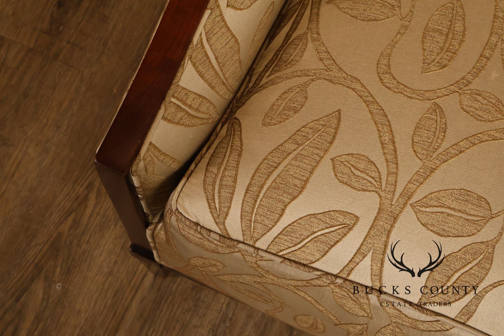 John Widdicomb High Back Upholstered Lounge Chair